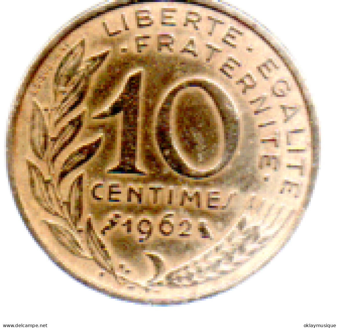 10 Centimes 1962 - 10 Centimes