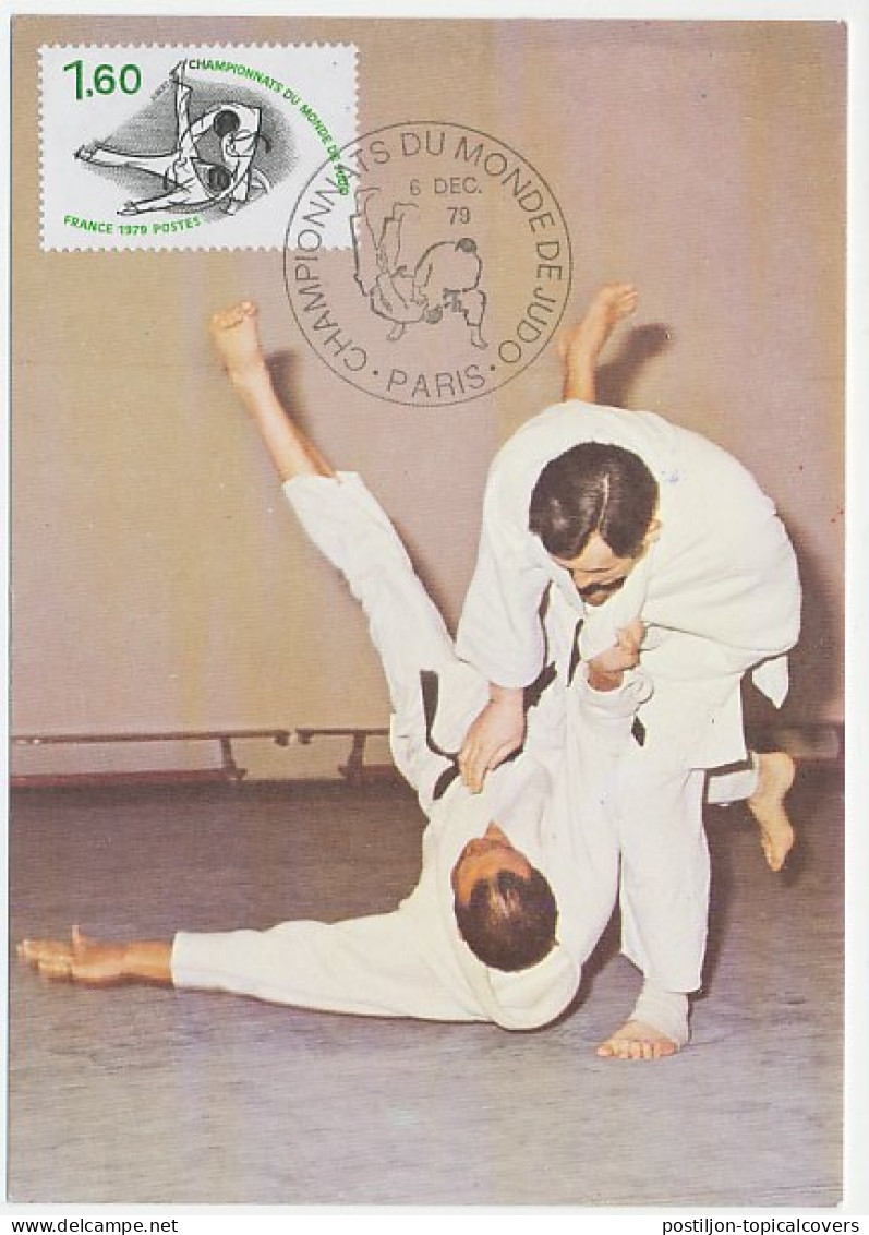 Maximum Card France 1979 Judo - World Championships - Andere & Zonder Classificatie