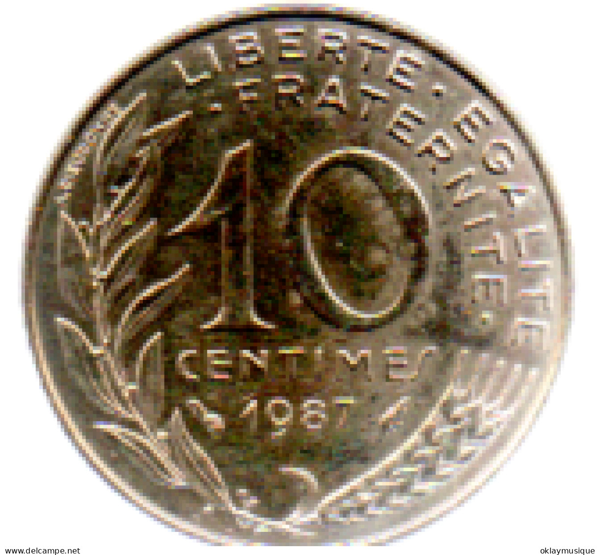 10 Centimes 1987 - 10 Centimes