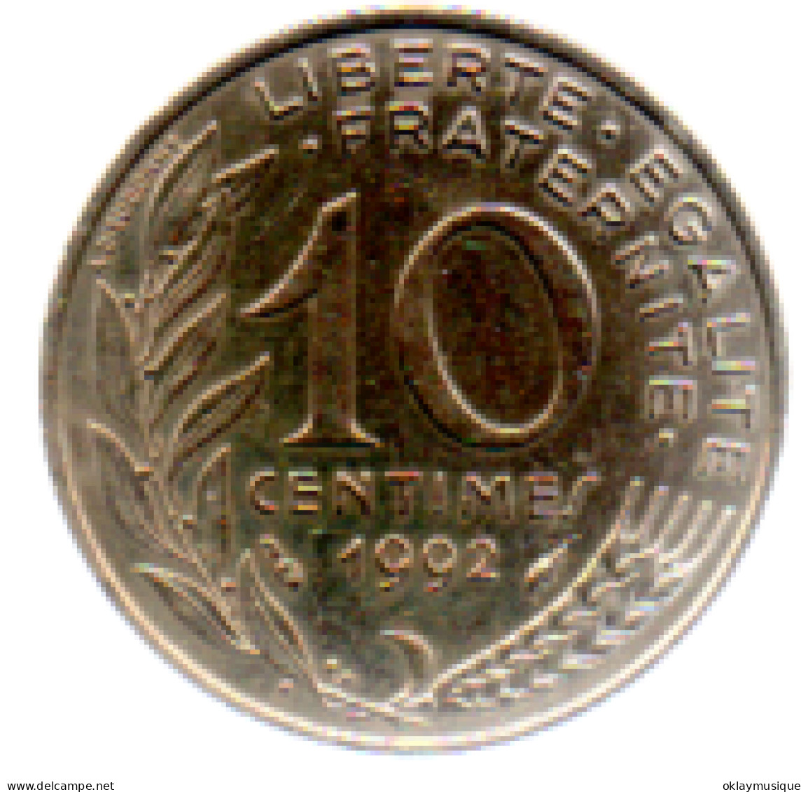 10 Centimes 1992 - 10 Centimes