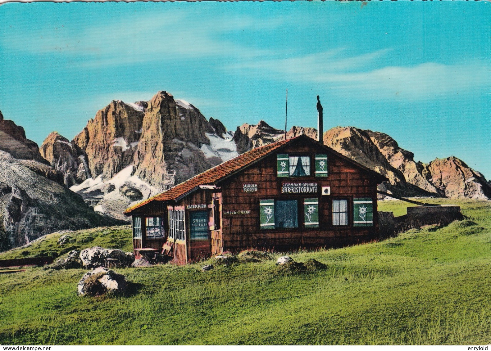 Dolomiti Di Brenta Rifugio Capanna Spinale Cima Tosa E Monte Spinale - Andere & Zonder Classificatie