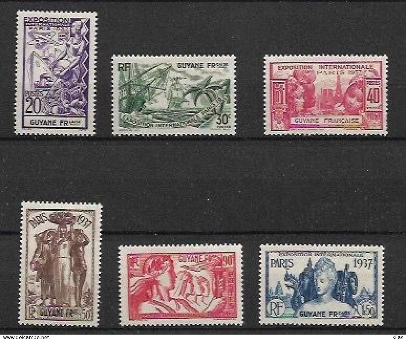 GUYANE 1937 Exposition Coloniale De Paris MNH - 1937 Exposition Internationale De Paris