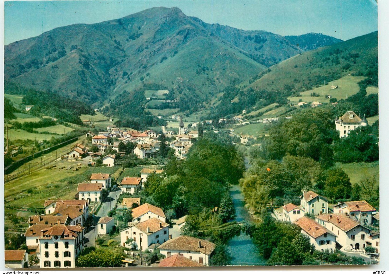 SAINT ETIENNE DE BAIGORRY  Vue Générale Aerienne  SS 1314 - Saint Etienne De Baigorry