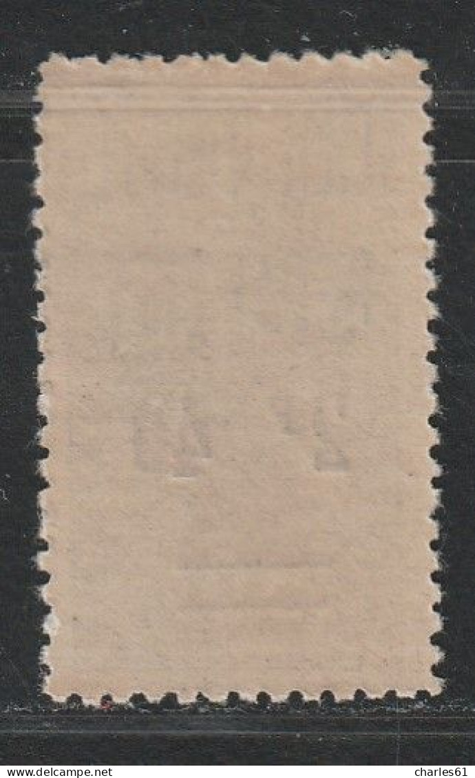 ALGERIE - COLIS POSTAUX - N°46 * (1937-38) 2f40 Sur 50c Noir - - Parcel Post