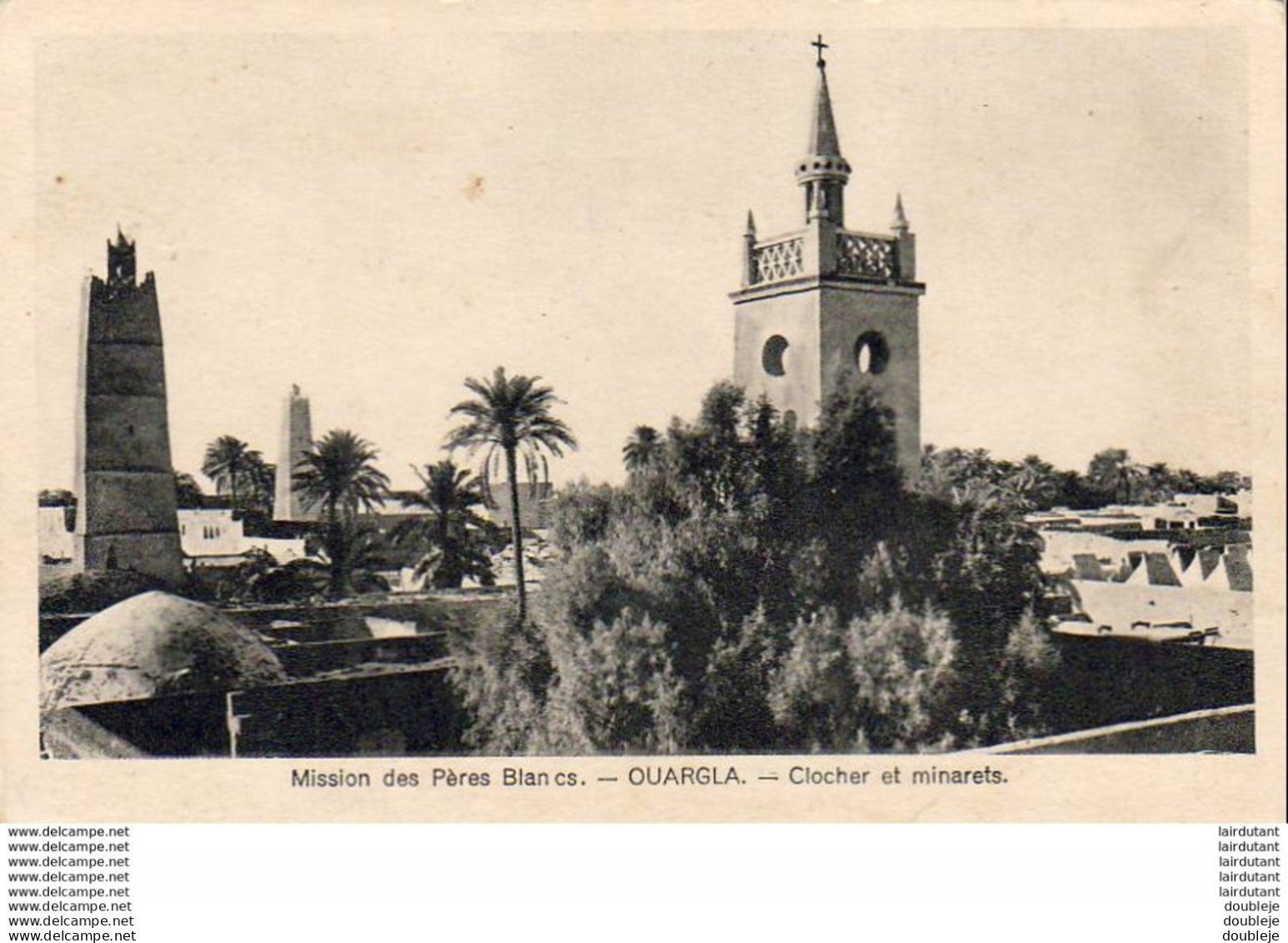 ALGERIE  OUARGLA  Clocher Et Minarets  ..... ( Ref FA1205 ) - Ouargla