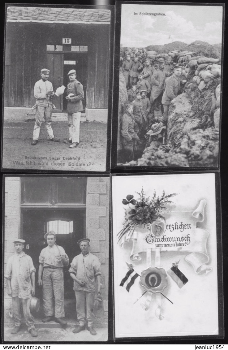 GROSSE COLLECTION CARTES CARTES POSTALES ALLEMANDES ET DE PHOTOS ET DOCUMENTS DE 1914 A 1918 GUERRE