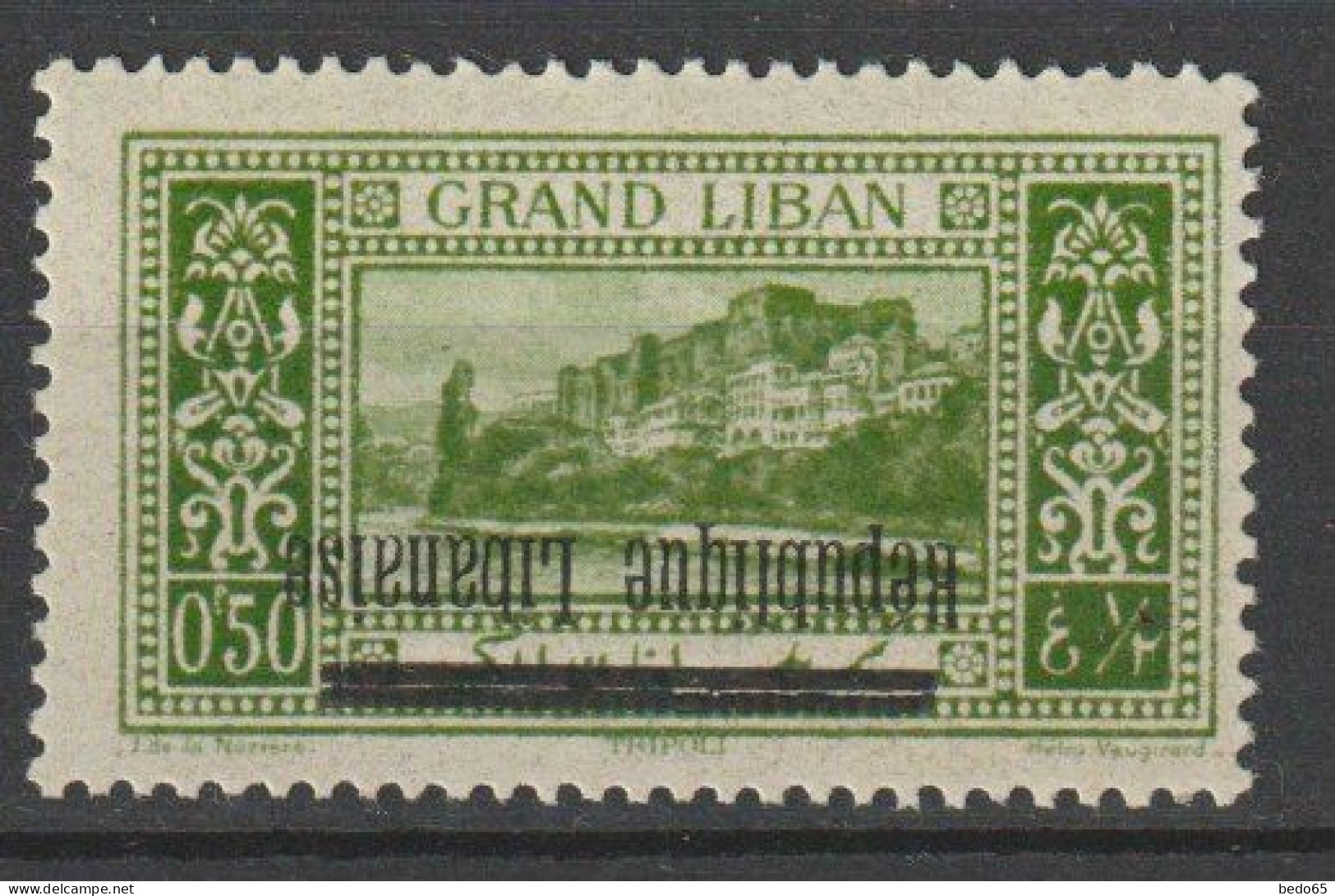 GRAND LIBAN YVERT N° 85 B   NEUF** TTB / 2 SCANS - Ungebraucht