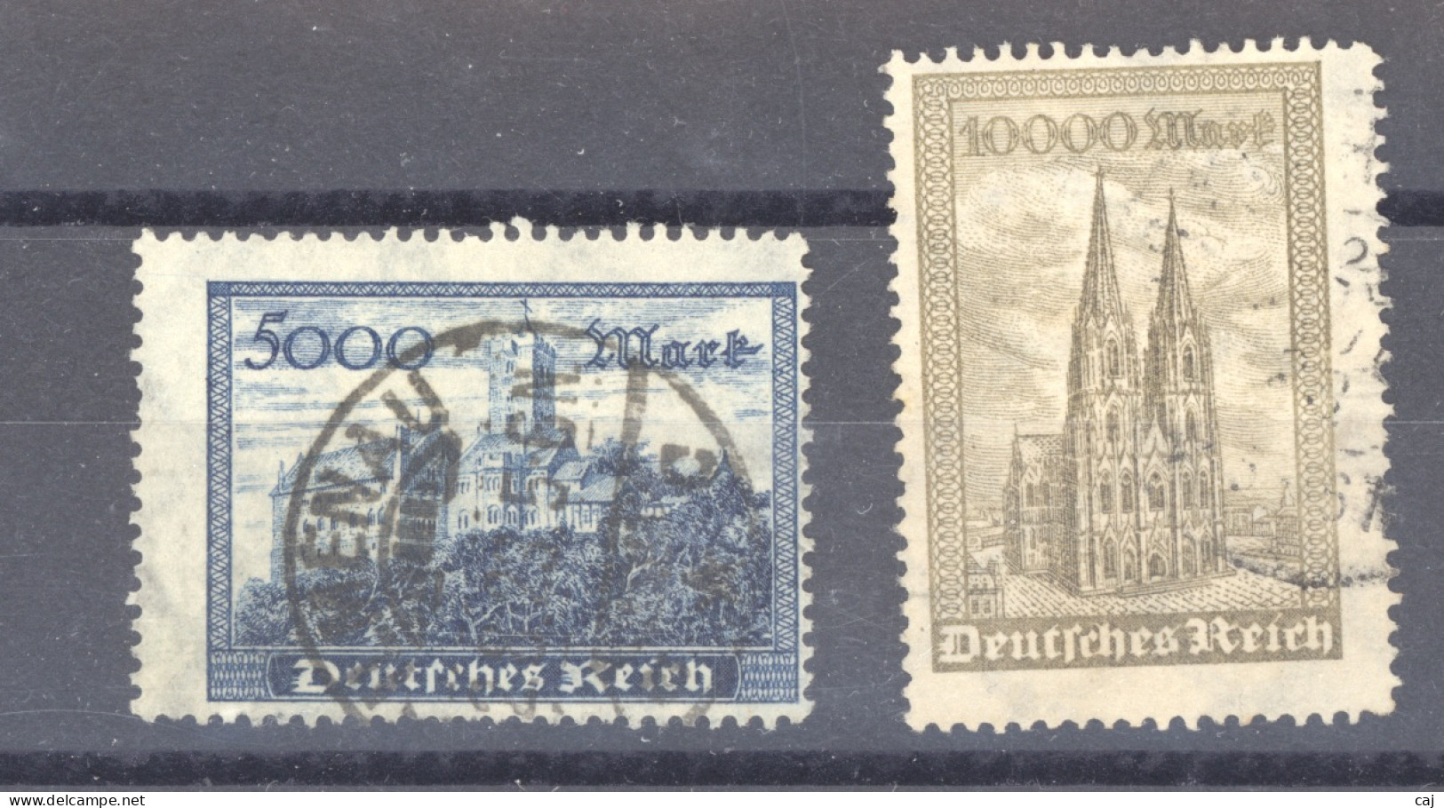 Allemagne  -  Reich :  Mi  261-62  (o) - Used Stamps