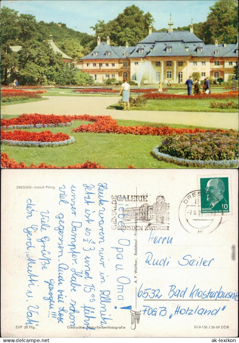 Pillnitz Schloss Pillnitz Ansichtskarte Xxxx 1969 - Pillnitz