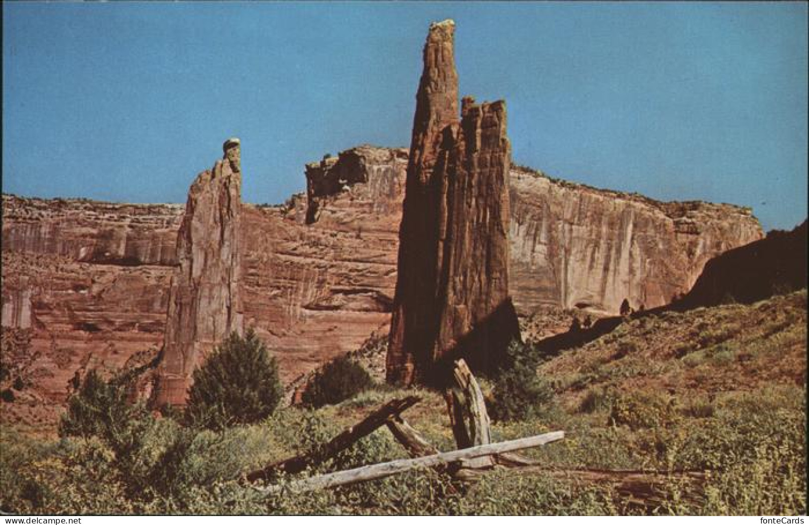 11491638 Canyon_de_Chelly Spider Rock And Speaking Rock - Andere & Zonder Classificatie