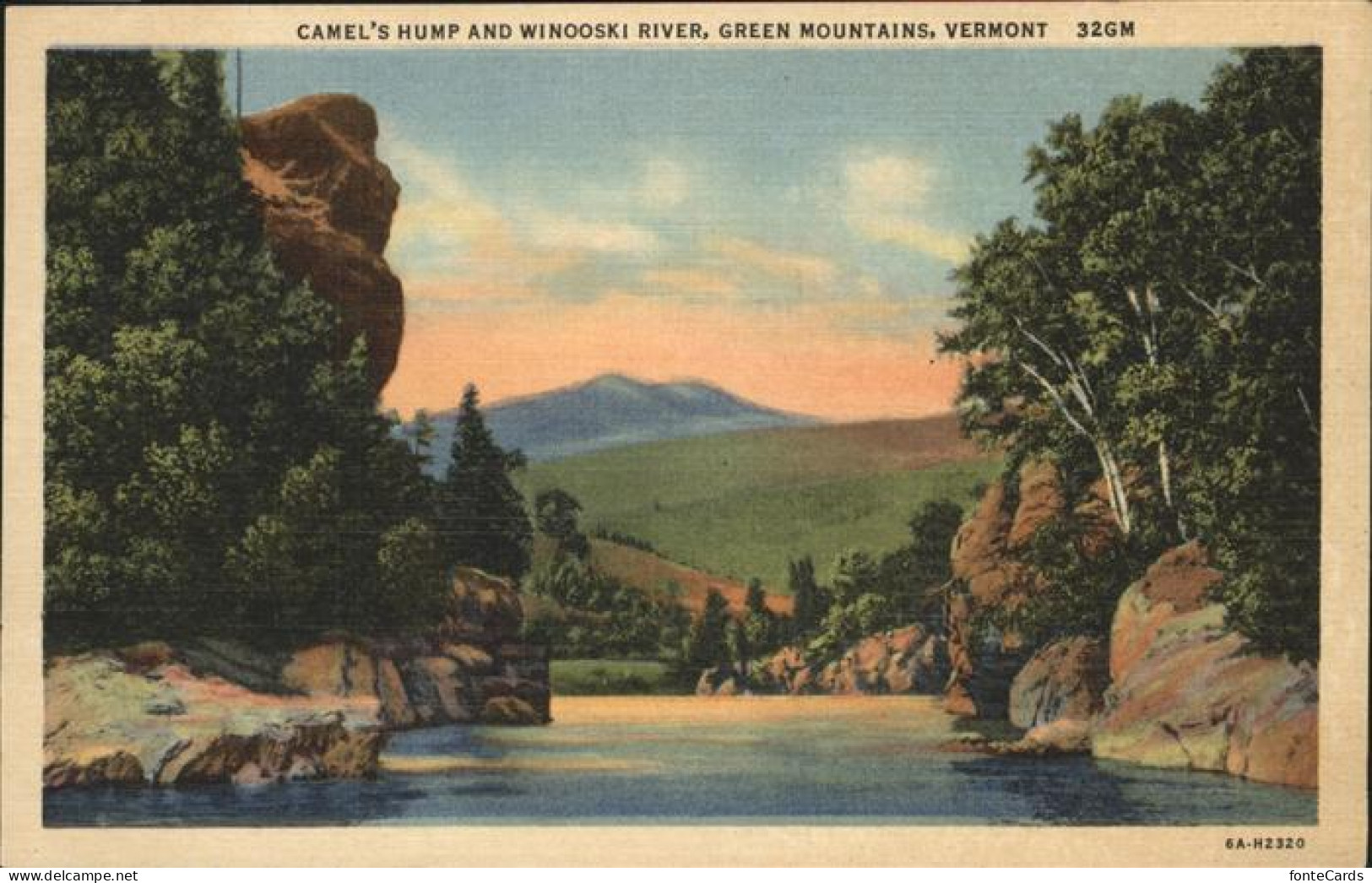 11491613 Green_Mountains Camel's Hump And Winooski River - Andere & Zonder Classificatie