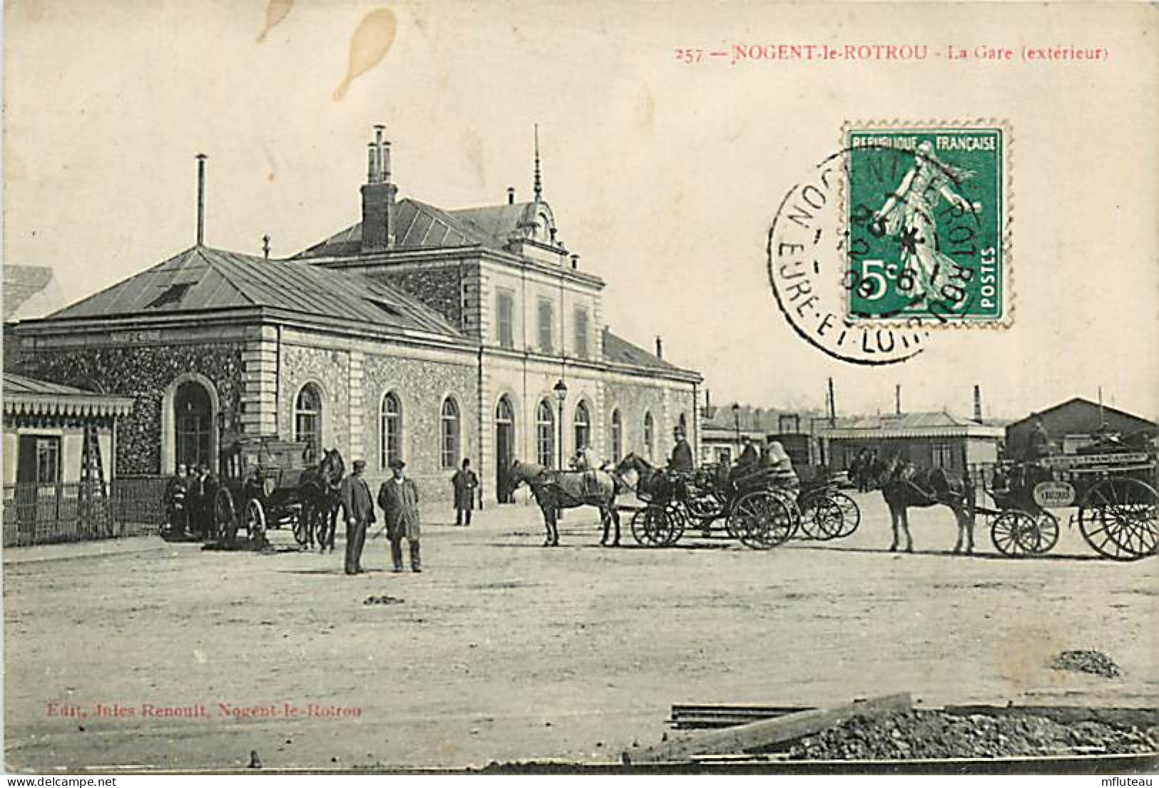 28* NOGENT LE ROTROU    La Gare    RL02,0590 - Nogent Le Rotrou