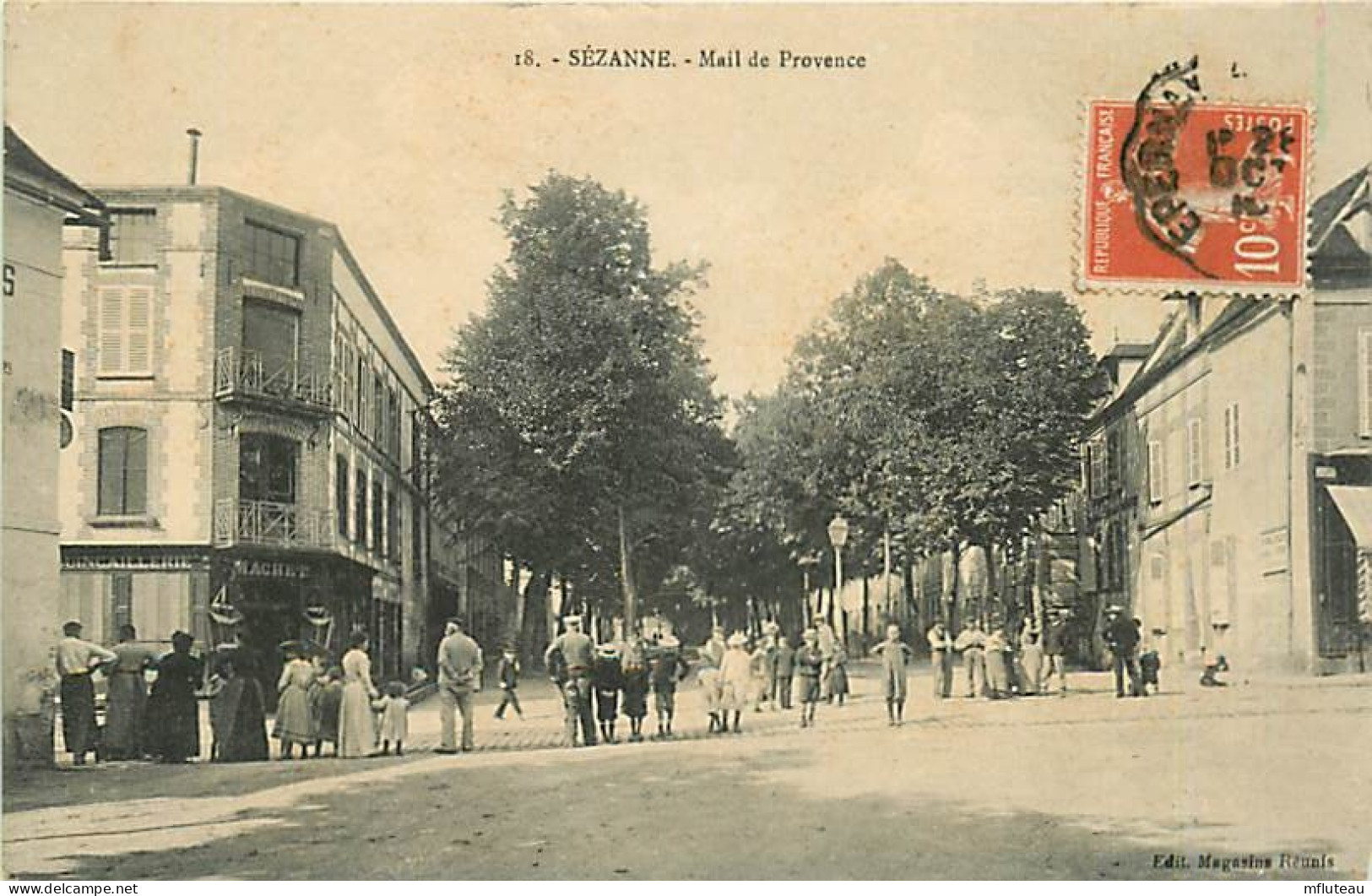 51* SEZANNE Mail De Provence     RL03,1377 - Sezanne