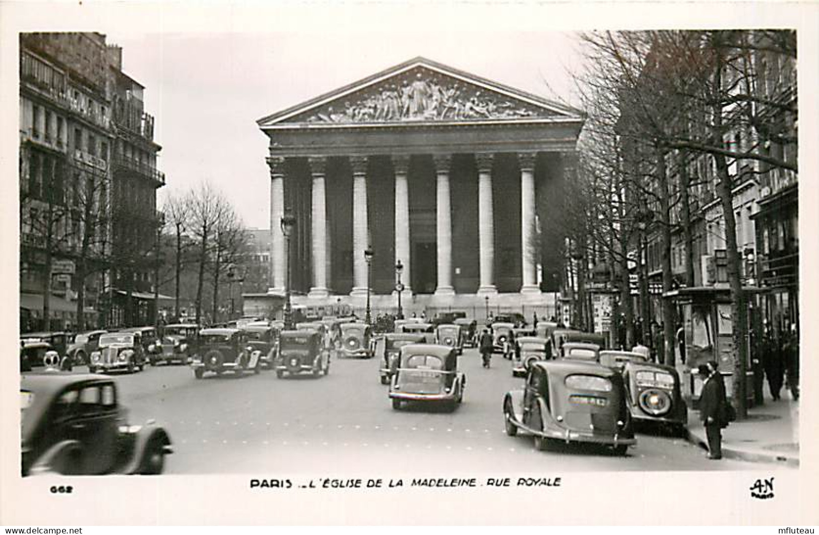 75* PARIS 2e   Eglise De La Madeleine     RL04 .0256 - District 02