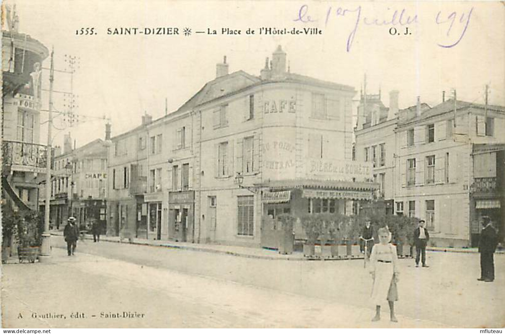 52* ST DIZIER Place De La Mairie     RL03,1498 - Saint Dizier