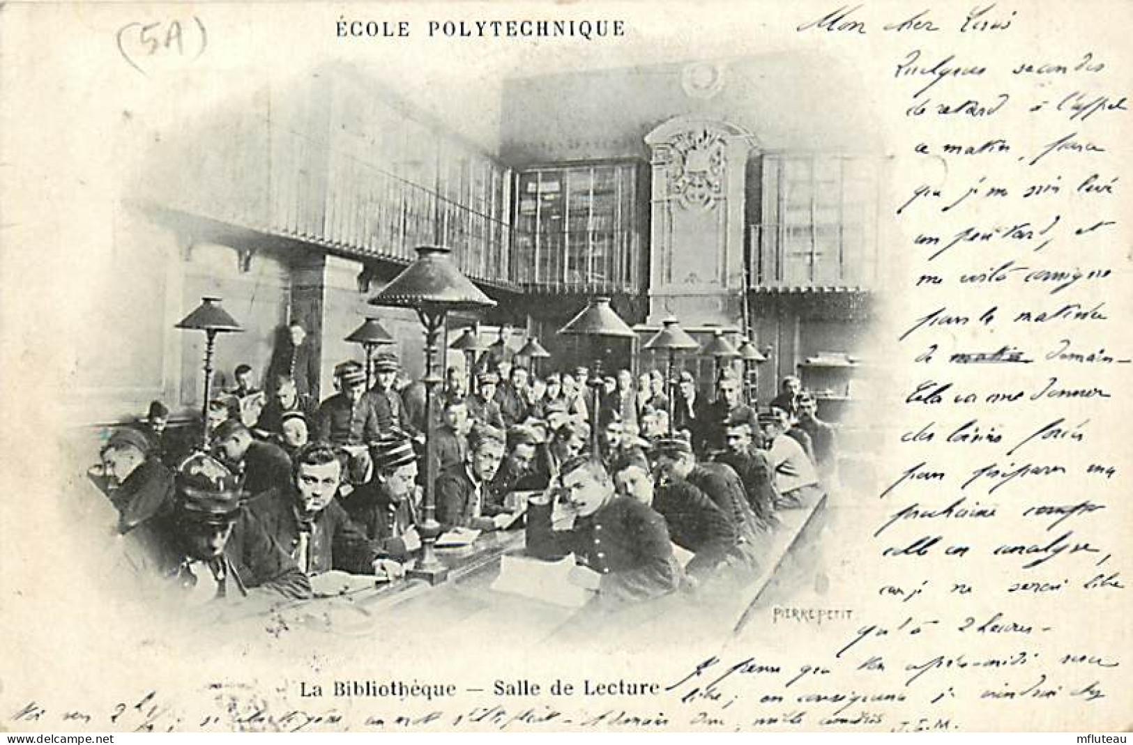 75* PARIS  5e  Ecole Polytechnique  Bibliotheque  RL04 .0803 - Arrondissement: 05