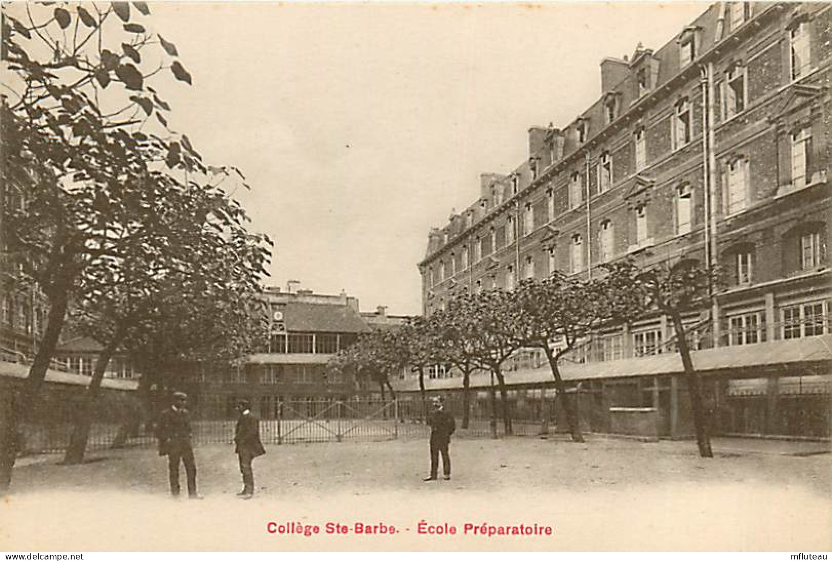 75* PARIS  5e   College Ste Barbe  -ecole Preparatoire    RL04 .0762 - Arrondissement: 05