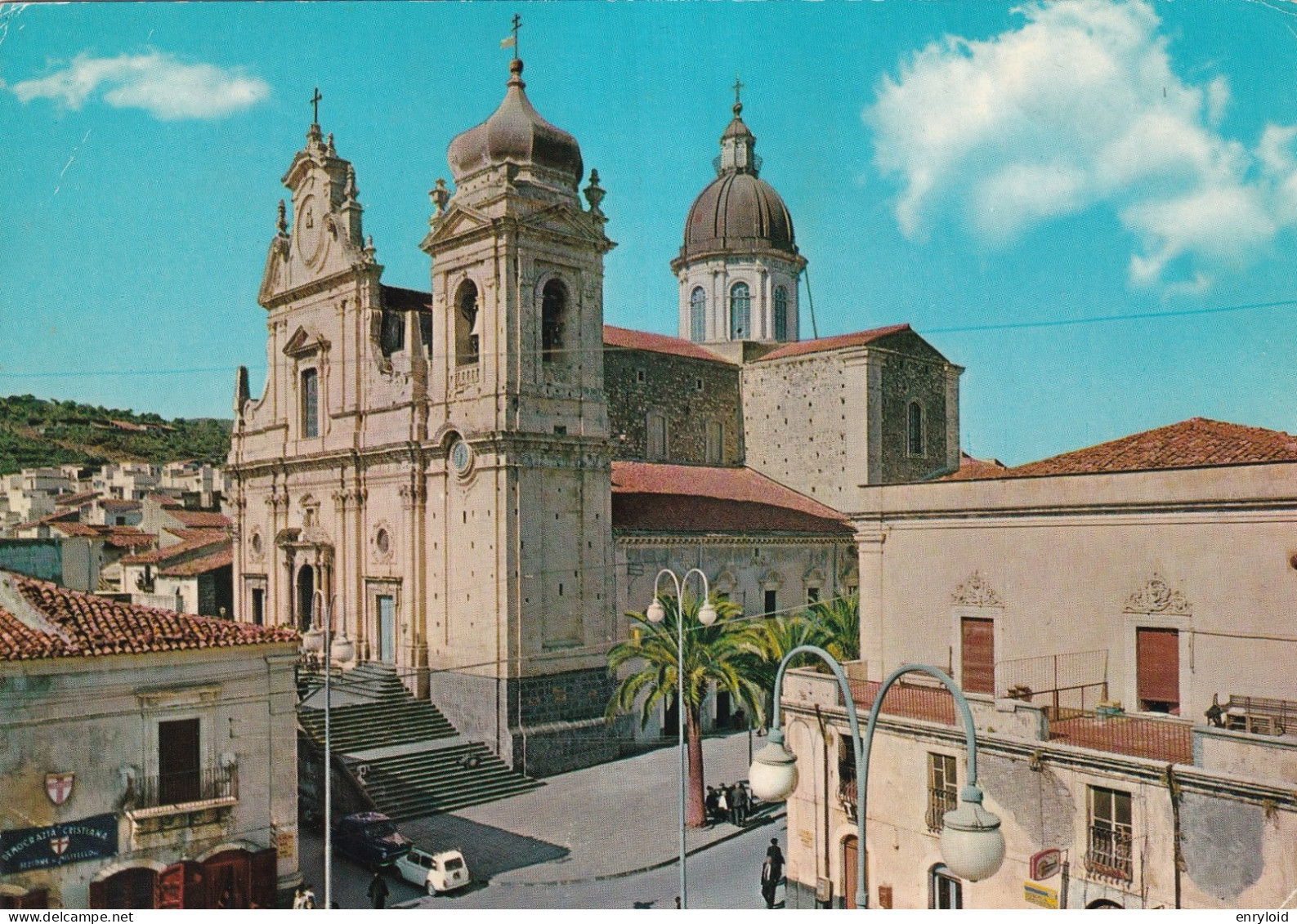 Militello In Val Di Catania Basilica S. Nicolò E Piazza Vittorio Veneto Emanuele  - Sonstige & Ohne Zuordnung