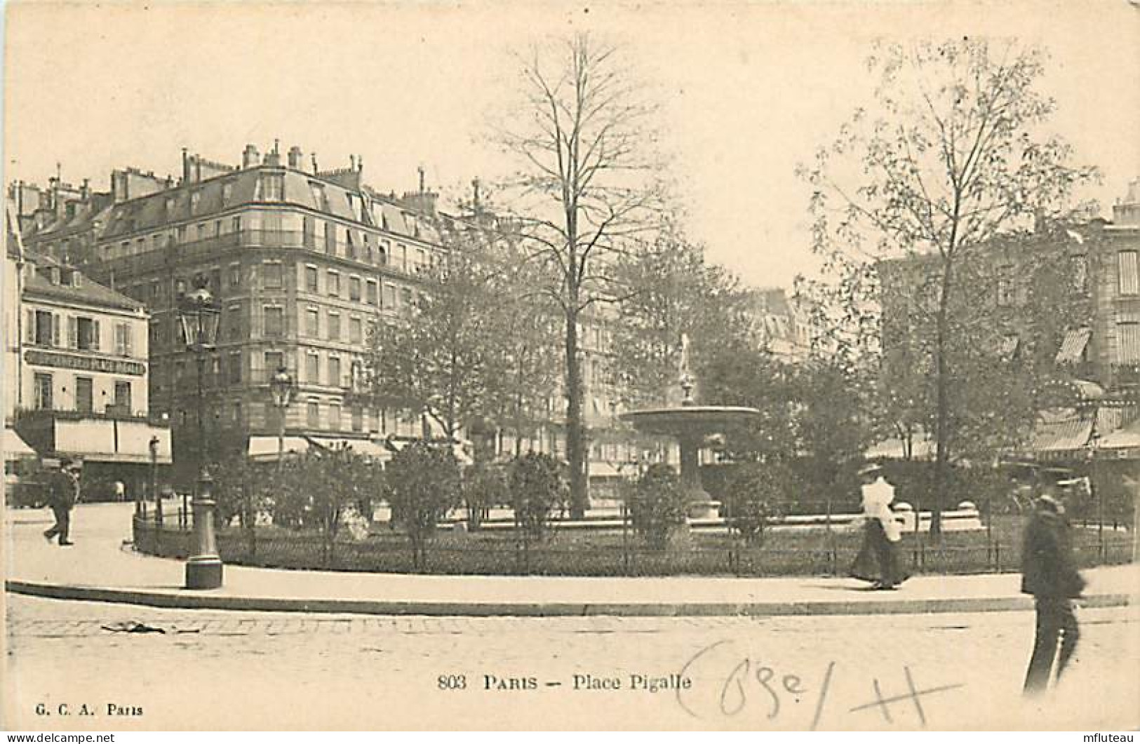 75* PARIS  9e  Place Pigalle     RL04 .1384 - Distrito: 09