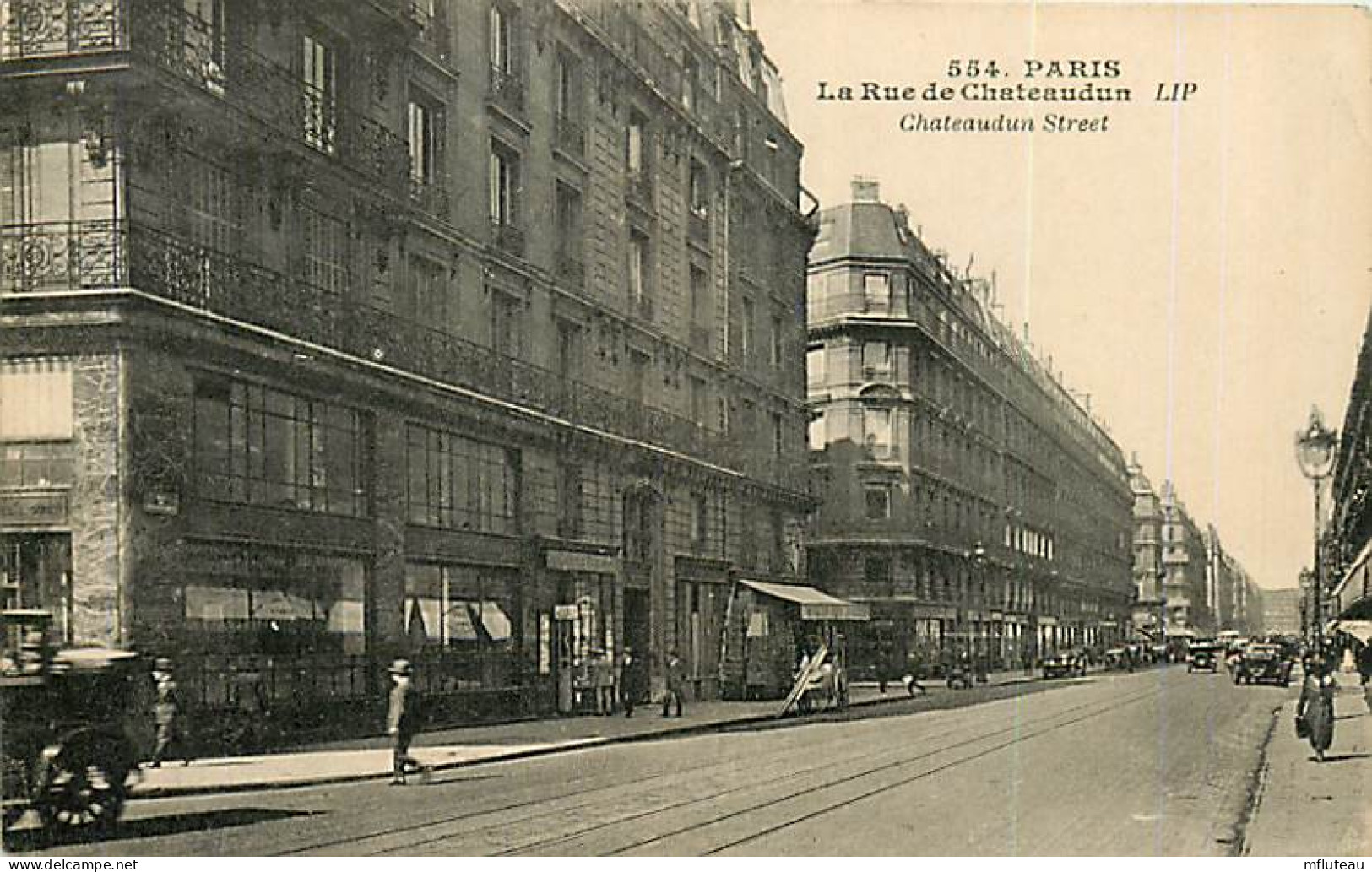75* PARIS  9e   Rue De Chateaudun   RL04 .1293 - Arrondissement: 09