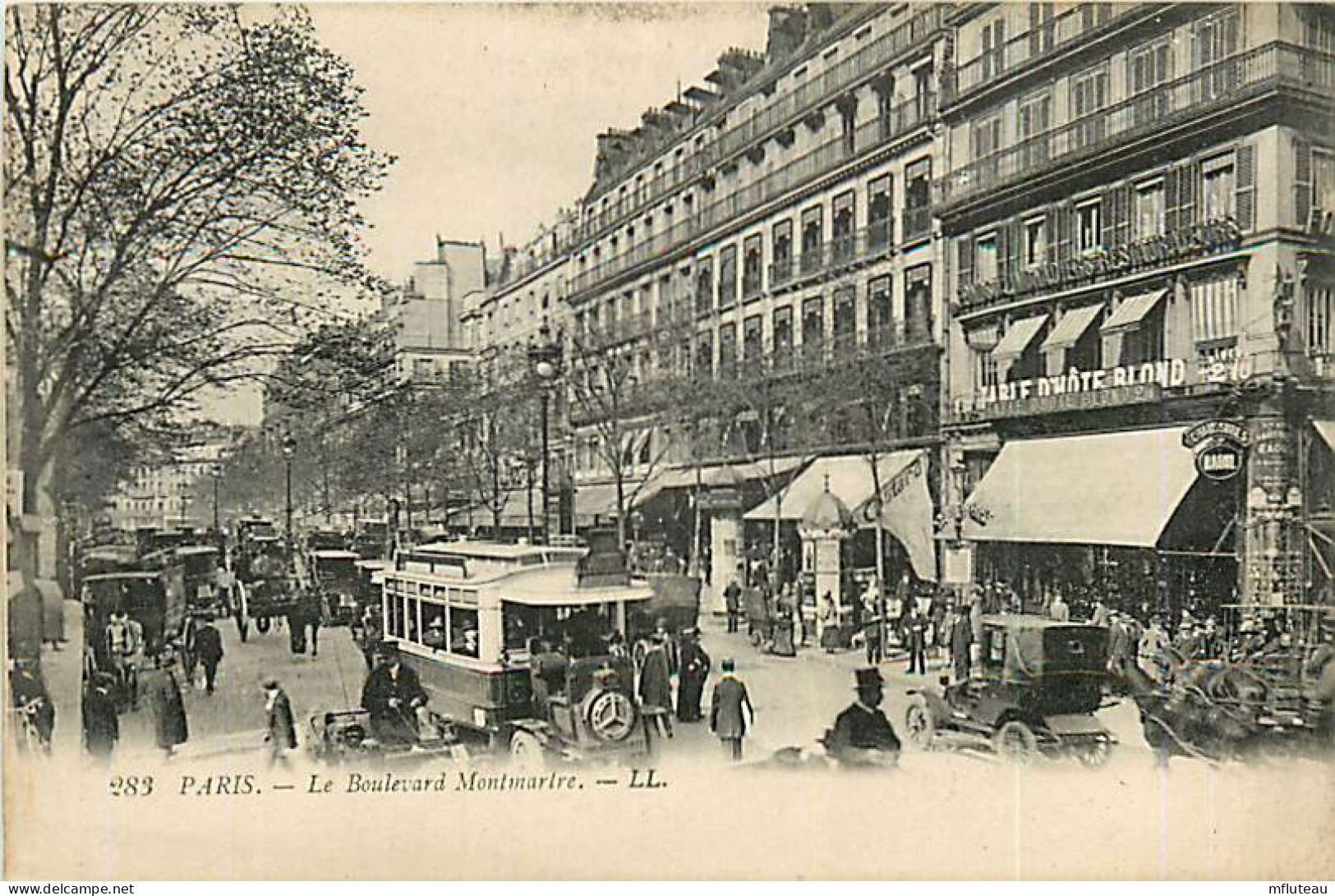 75* PARIS  9e  Bd  Montmartre     RL04 .1280 - Arrondissement: 09