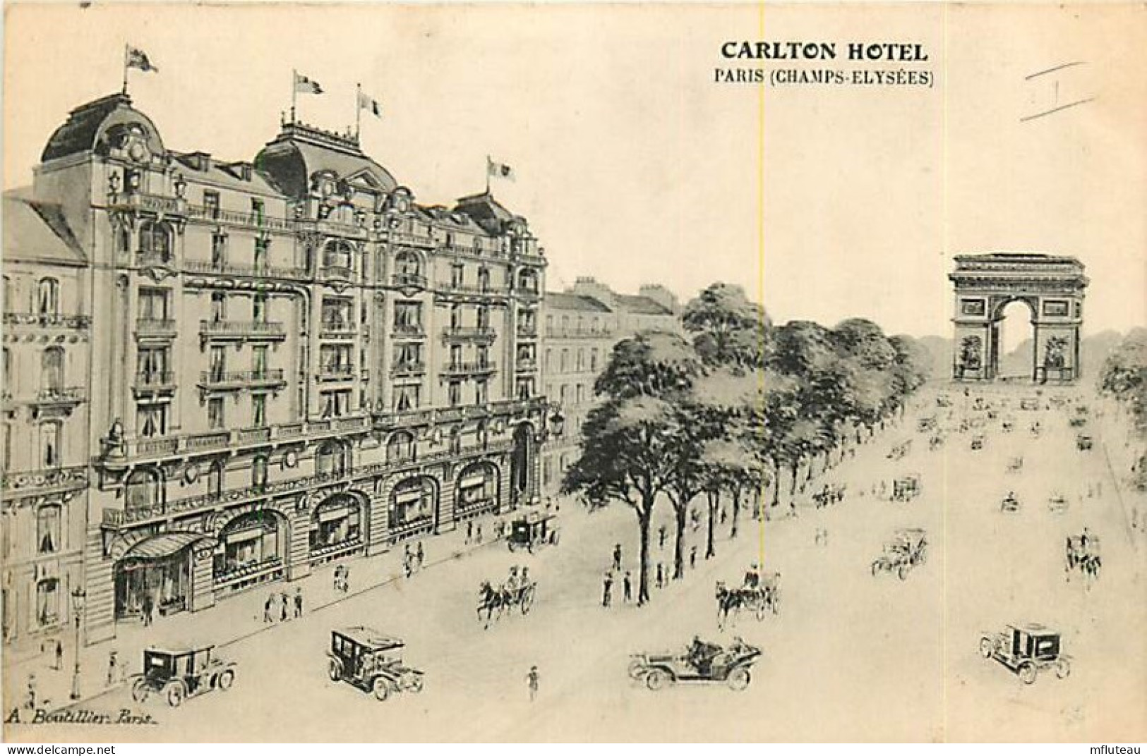 75* PARIS  8e   Champs Elysees LE CARL04TON HOTEL   RL04 .1164 - Paris (08)