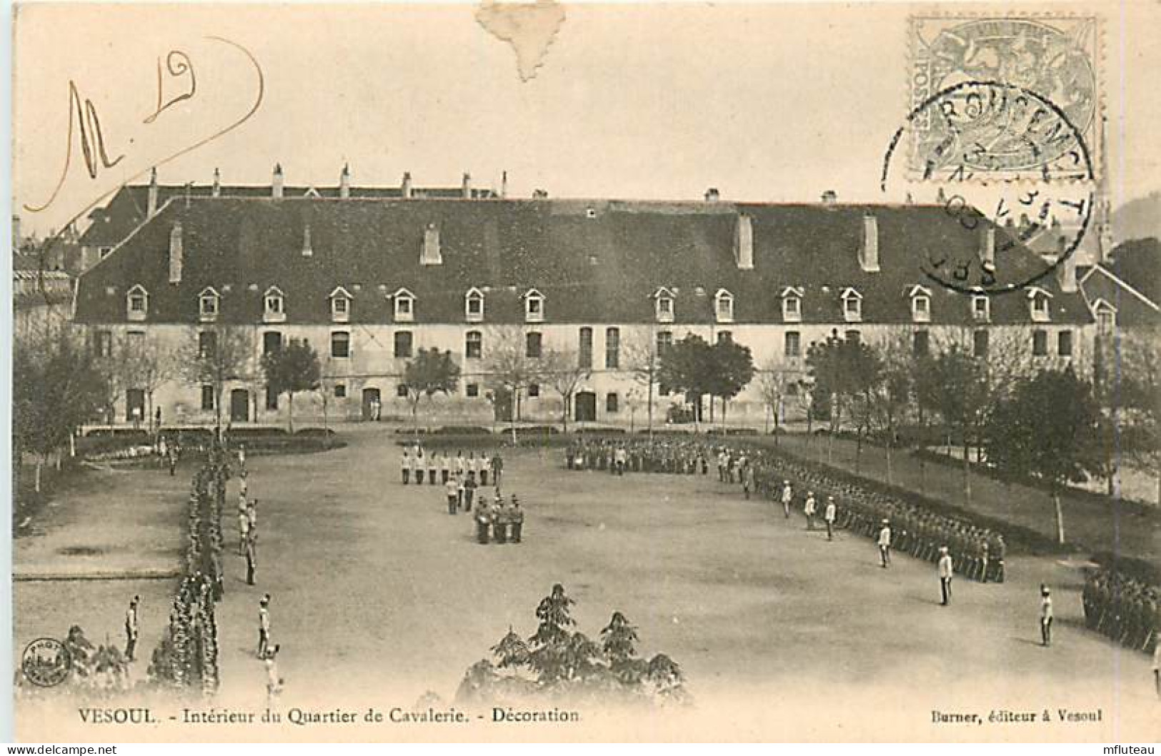 70* VESOUL  Quartier De Cavalerie  Decoration         RL06.0898 - Casernes