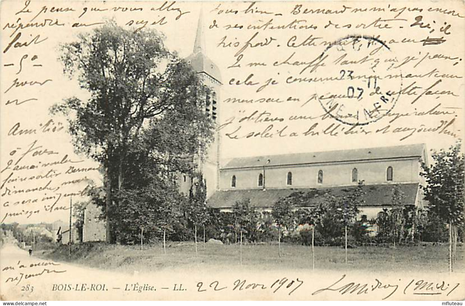 77* BOIS LE ROI  L Eglise    RL07.0715 - Bois Le Roi