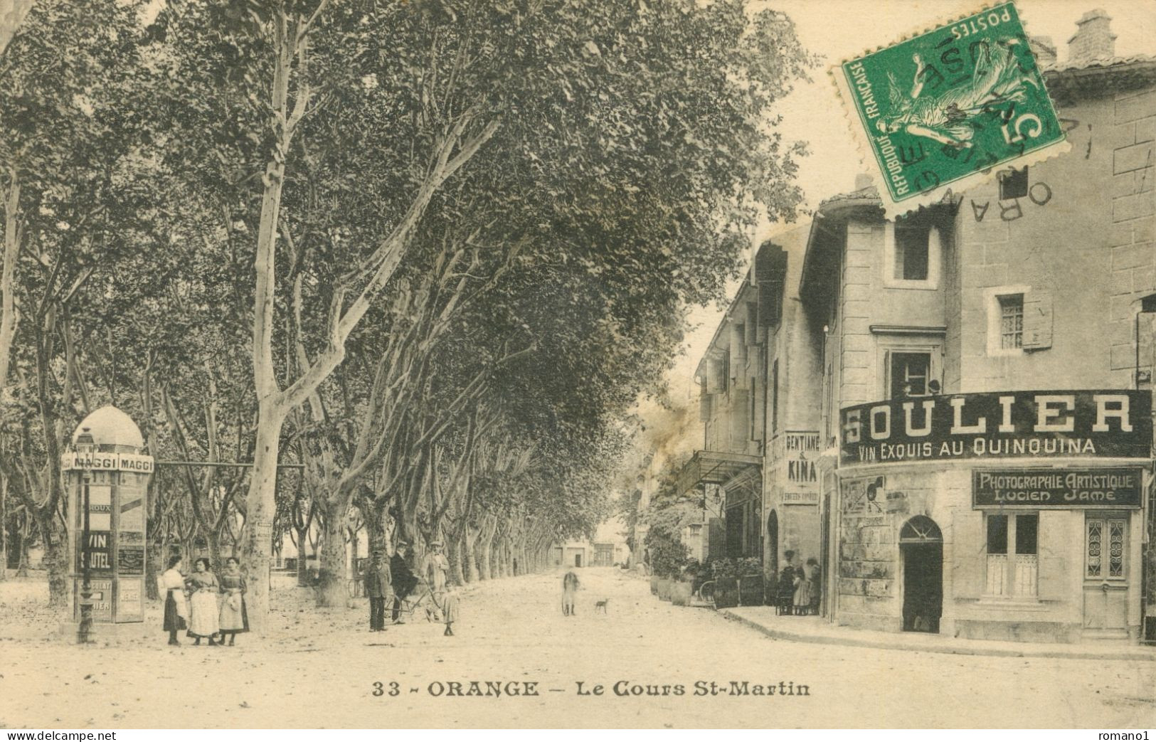 84)    ORANGE  -  Le Cours Saint Martin - Orange