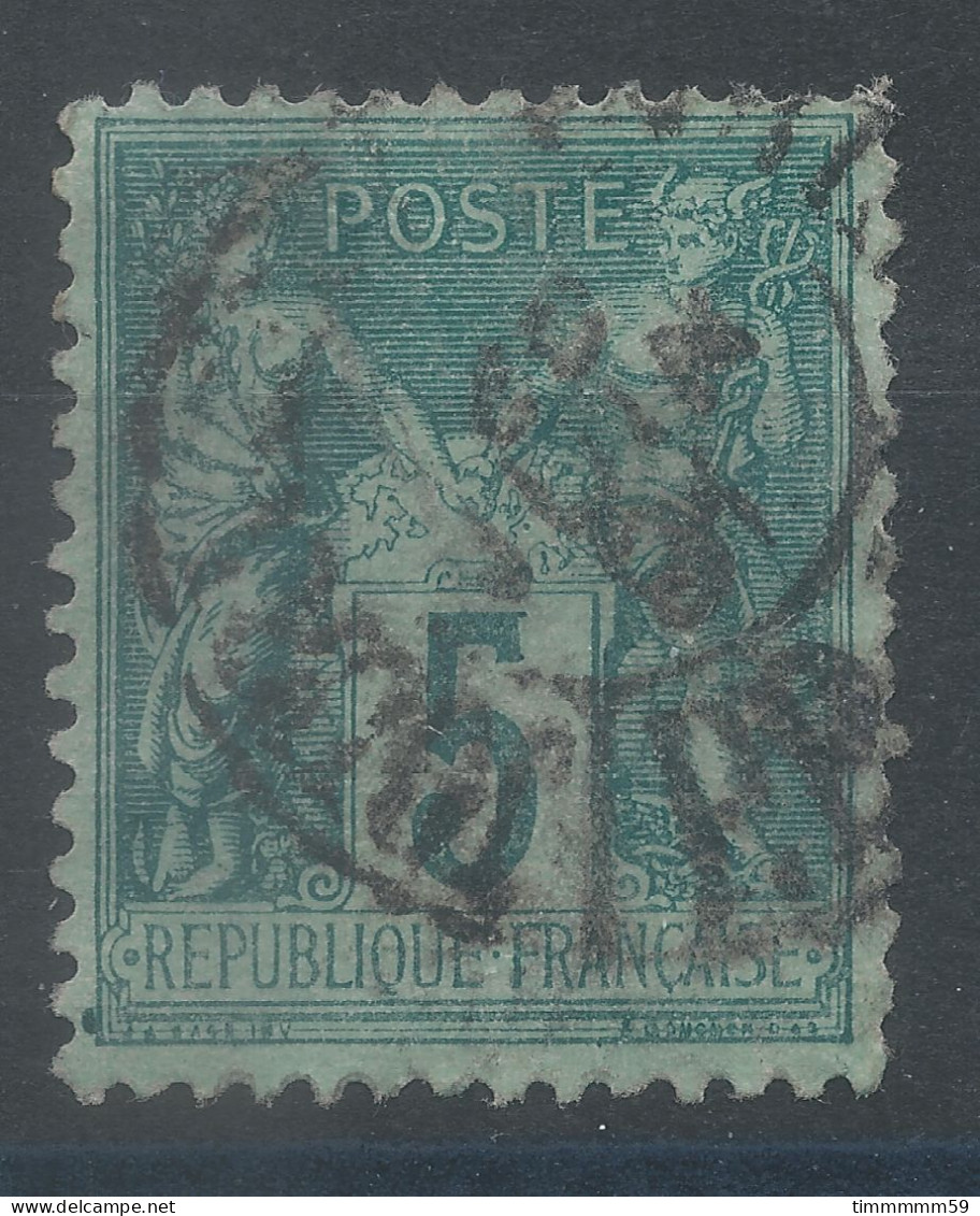 Lot N°83366   N°75, Oblitéré Cachet à Date De PARIS JOURNAUX - 1876-1898 Sage (Type II)