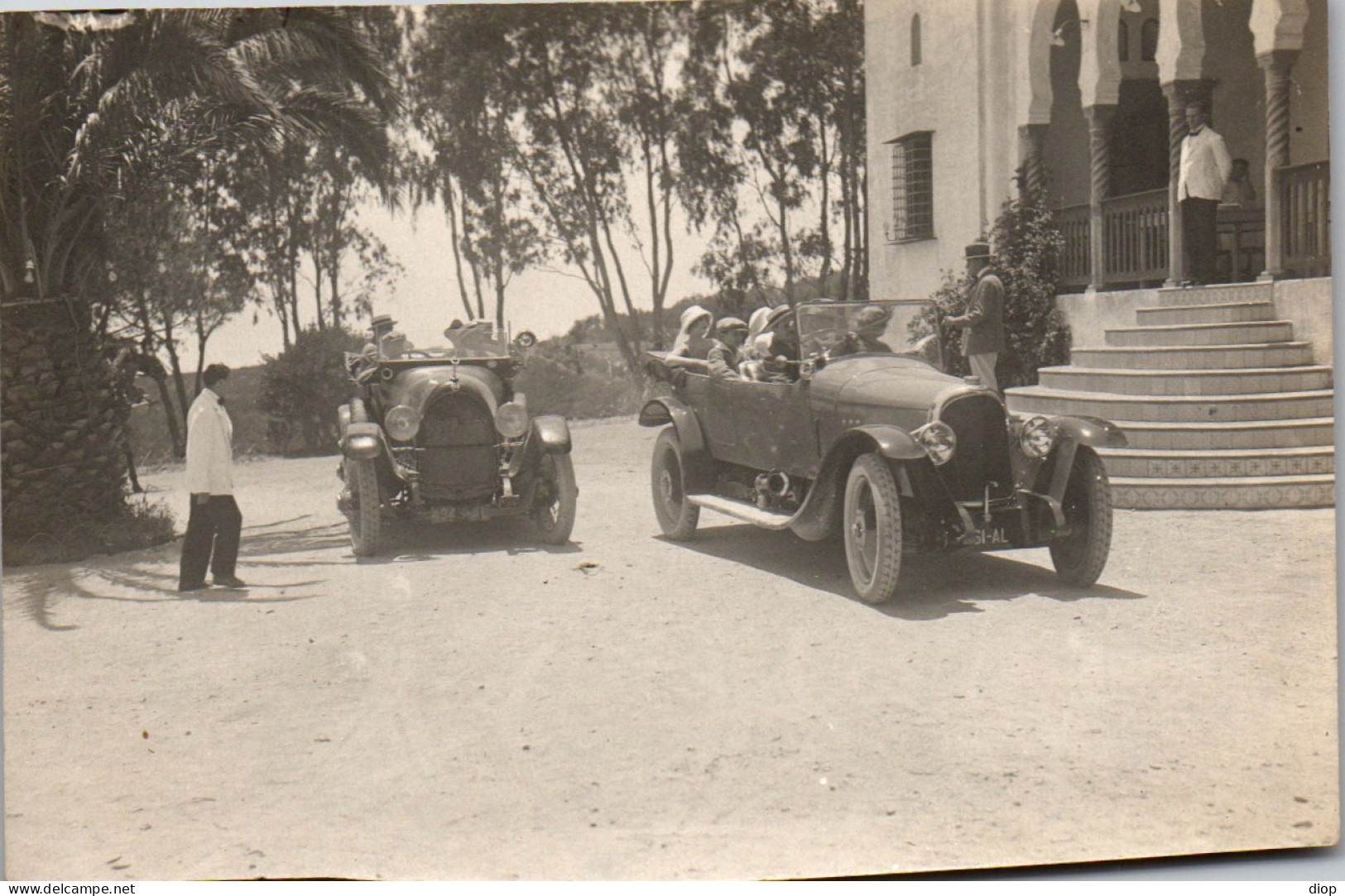 Photographie Photo Vintage Snapshot Amateur Automobile Voiture Auto  - Cars