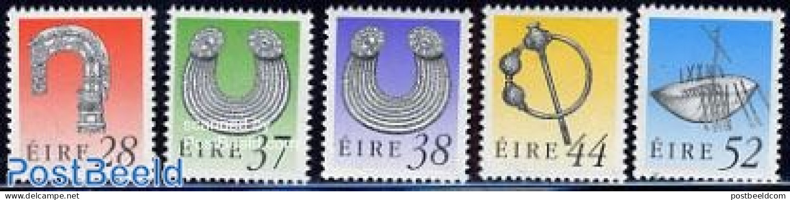 Ireland 1991 Definitives 5v, Mint NH, Art - Art & Antique Objects - Nuovi