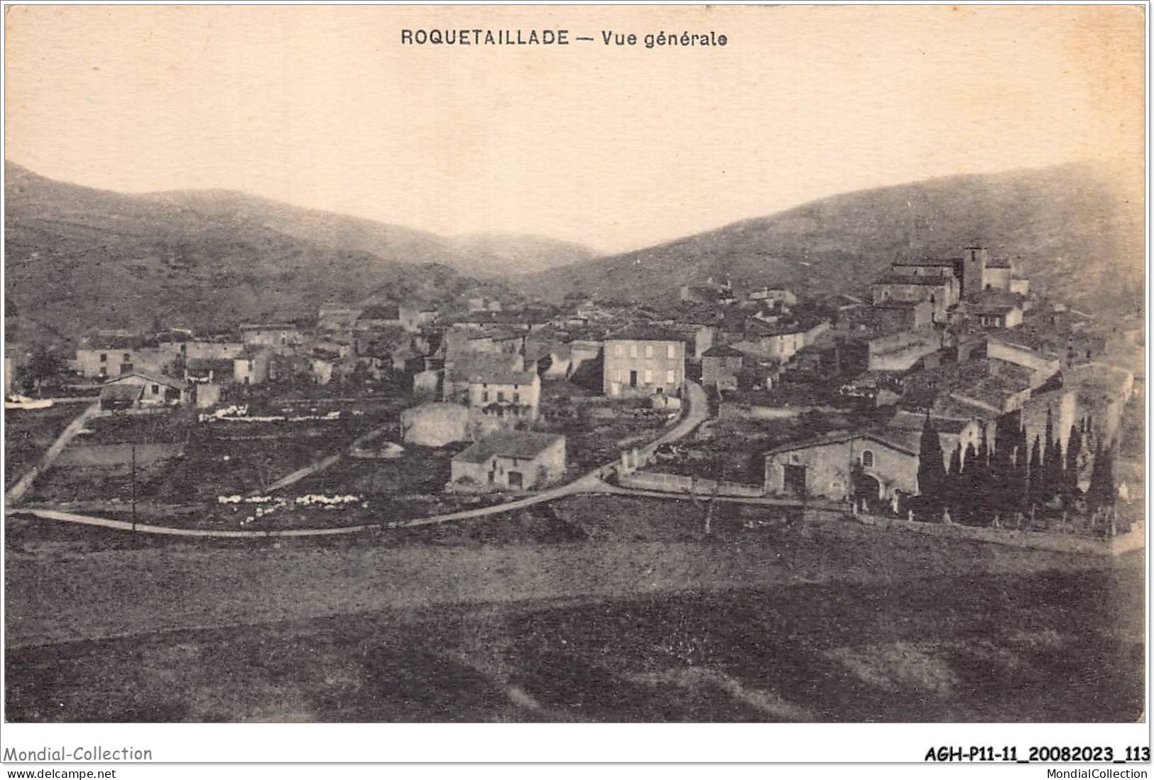 AGHP11-0810-11 - ROQUETAILLADE - Vue Générale - Limoux