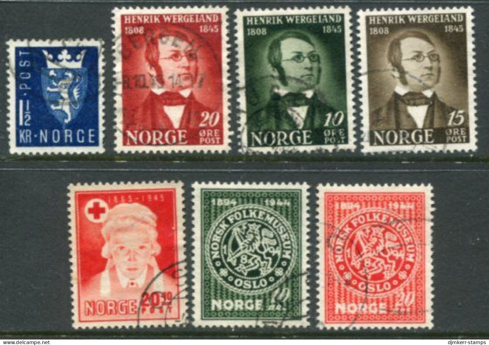 NORWAY 194Complete Issues Used 303-09.  Michel 298 - Gebruikt