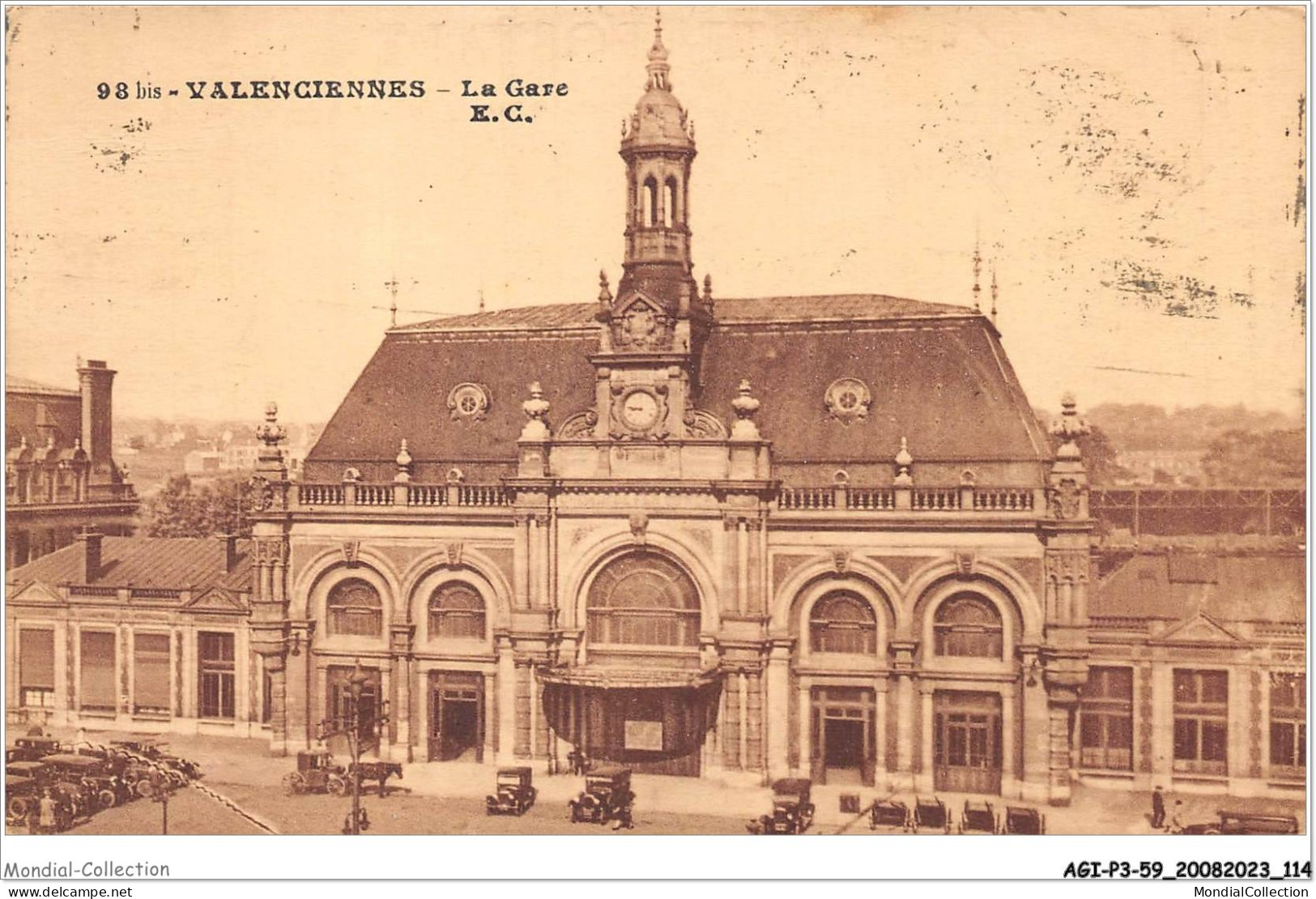 AGIP3-59-0227 - VALENCIENNES - La Gare  - Valenciennes