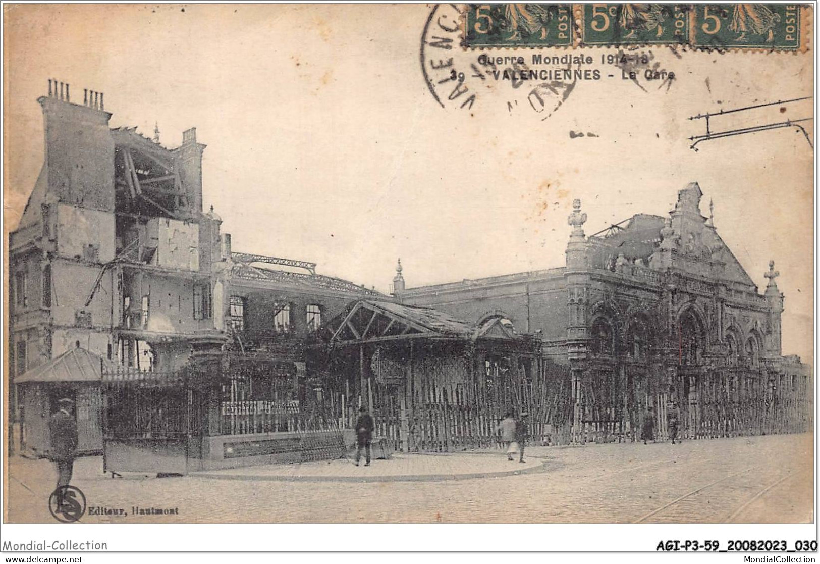 AGIP3-59-0185 - VALENCIENNE - La Gare  - Valenciennes