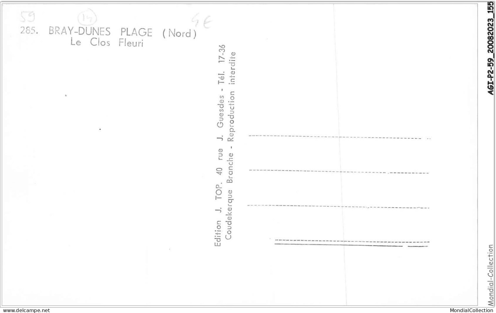 AGIP2-59-0163 - BRAY-DUNES - Le Clos Fleuri - Bray-Dunes