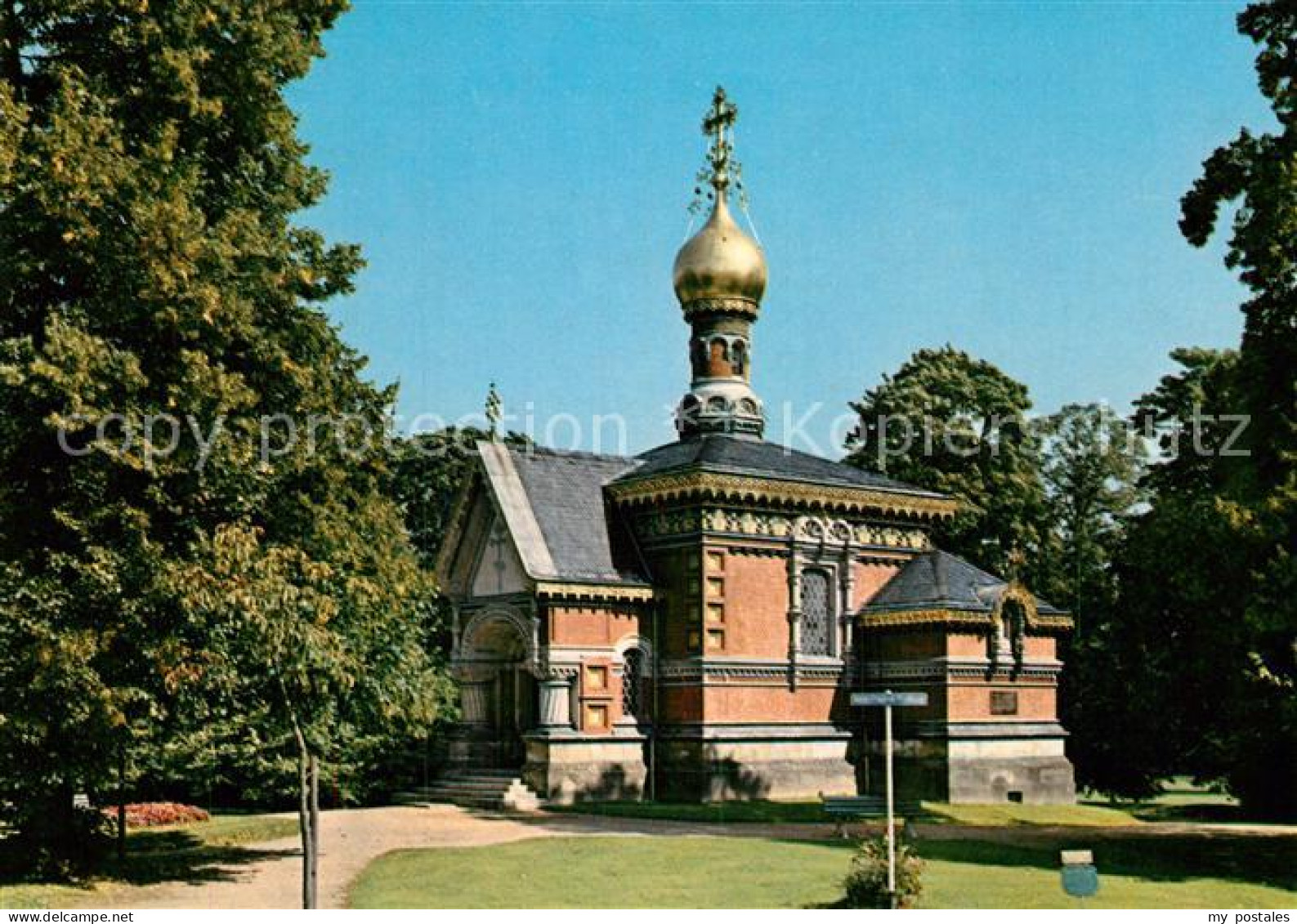 73001433 Bad Homburg Russische Kapelle Bad Homburg - Bad Homburg