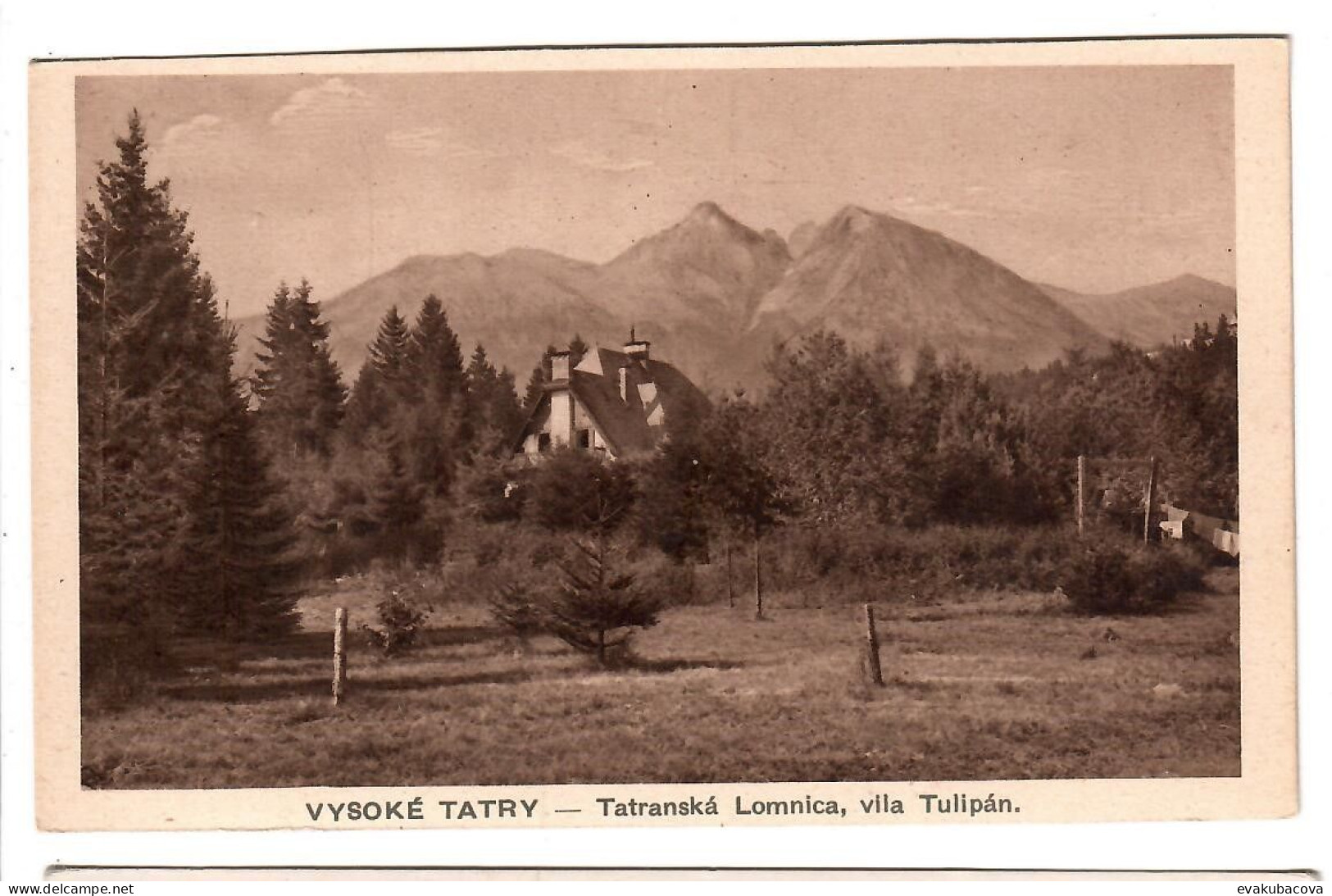 Tatry.Tatranská Lomnica. - Slovakia