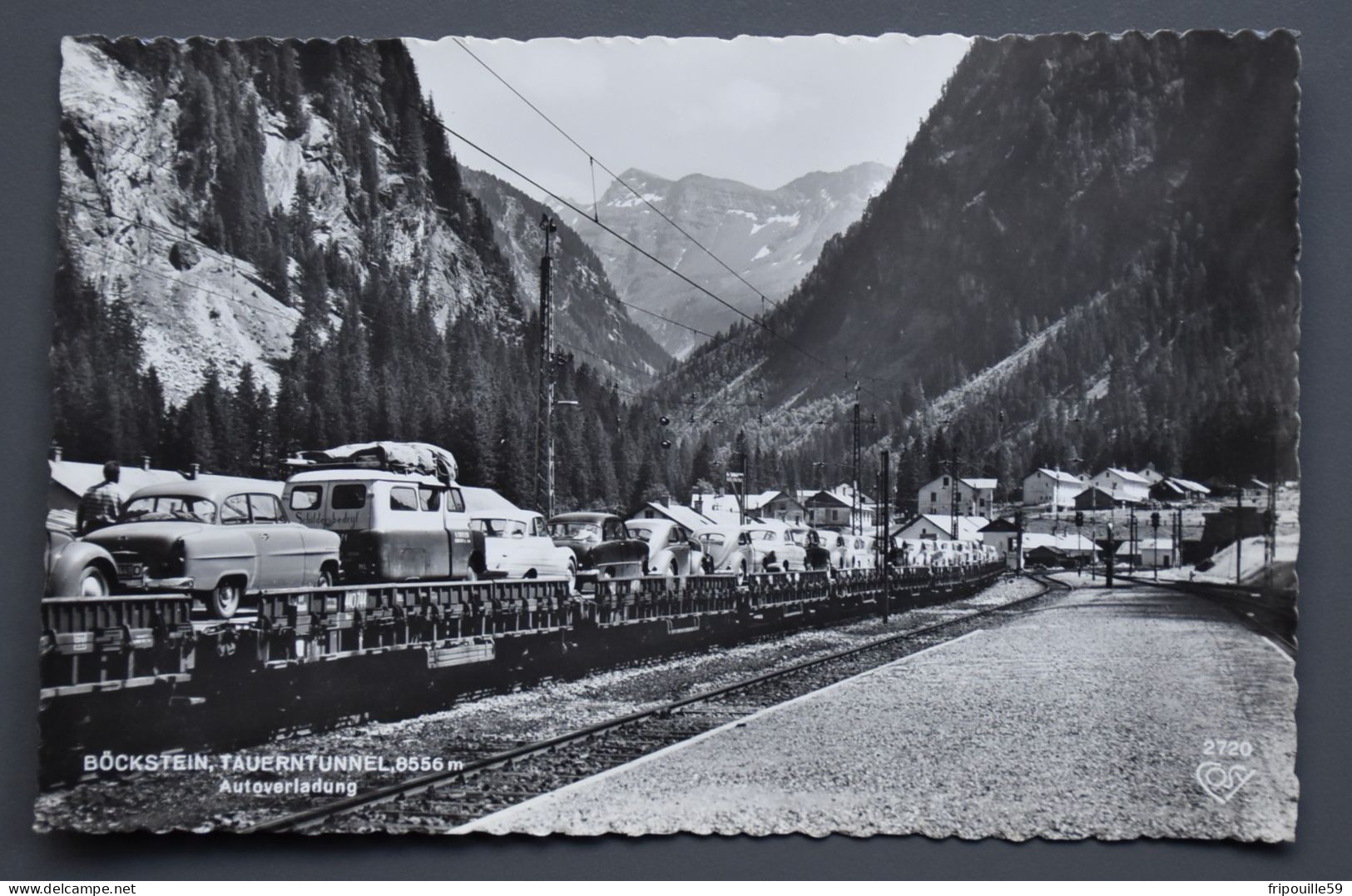 Böckstein - Tauerntunnel - Autoverladung - Cosy-verlag - Vers 1950 - Böckstein