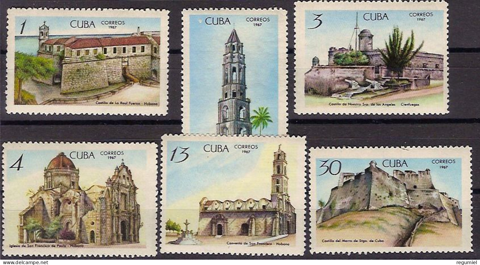 Cuba 1180/1185 ** MNH. 1967 - Ungebraucht