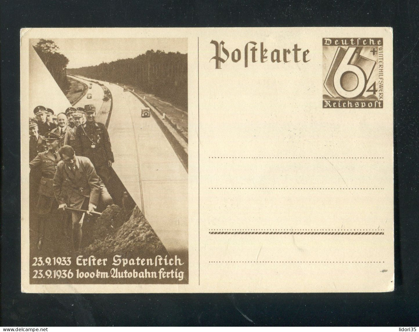 "DEUTSCHES REICH" 1936, Sonderpostkarte Mi. P 263 ** (L1251) - Postcards