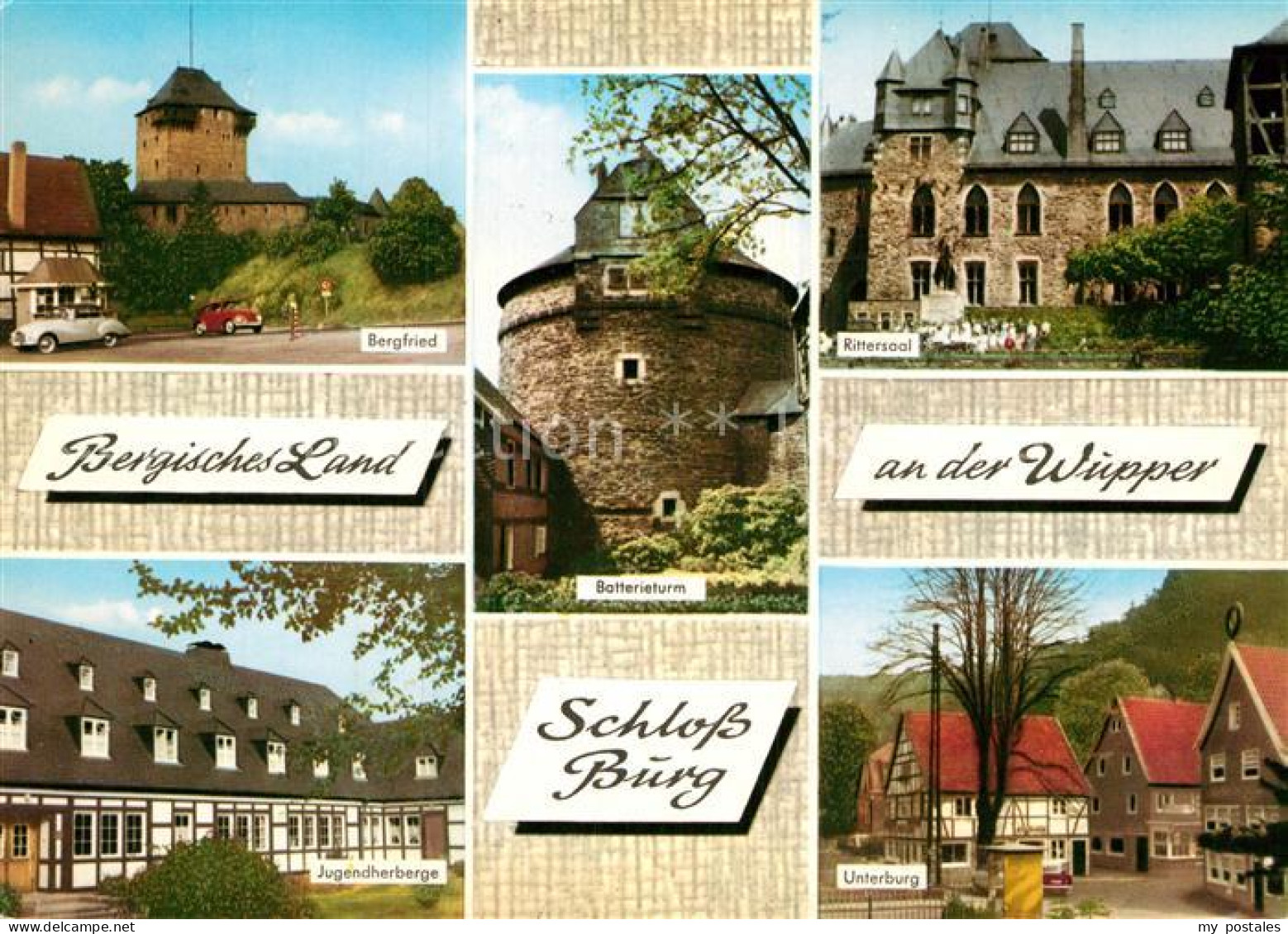 72991458 Solingen Bergfried Rittersaal Batterieturm Jugendherberge Unterburg  So - Solingen