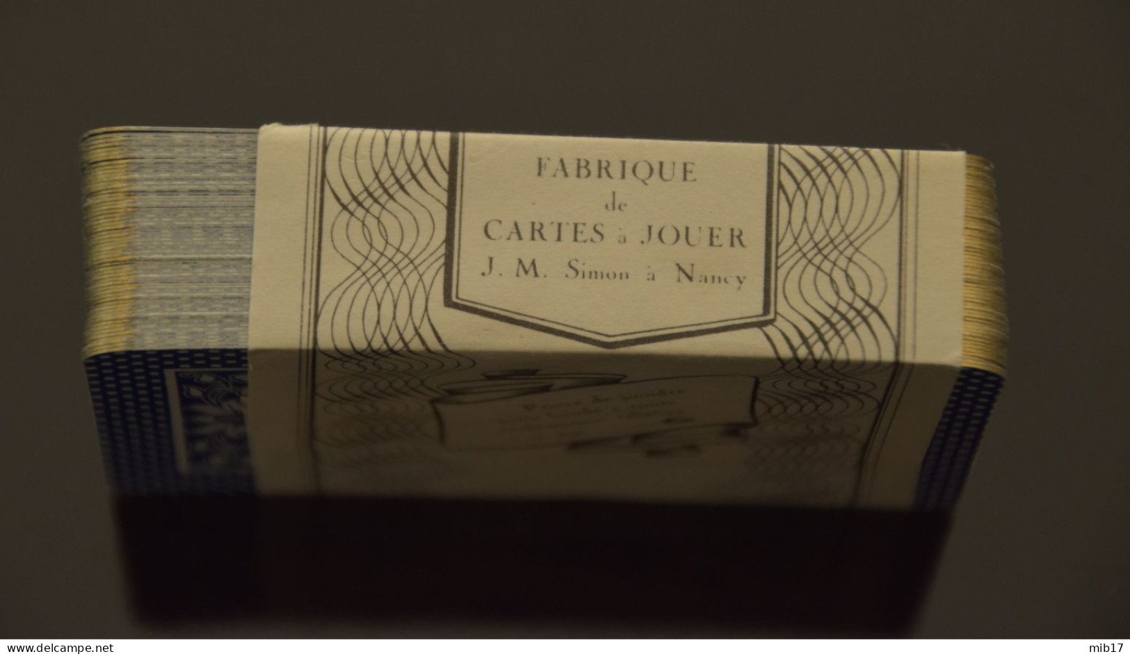 Jeu De Cartes LA DUCALE Angle Doré Offert Par Le Comité Du Colis Du Combattant Lorrain En Indochine - 54 Cartes + étui - Cartes à Jouer Classiques