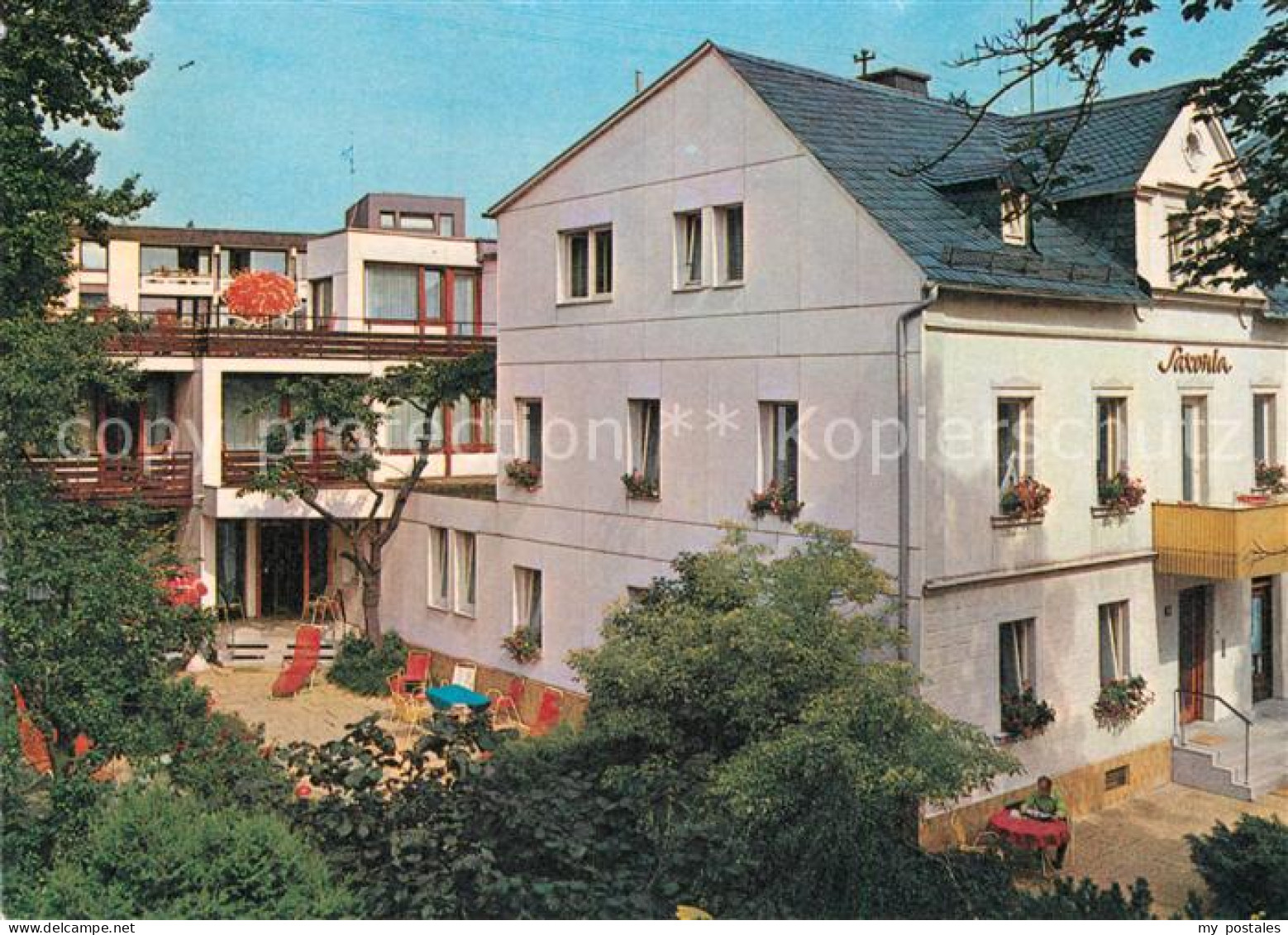 72991314 Bad Steben Sanatorium Kurpension Saxonia Bad Steben - Bad Steben