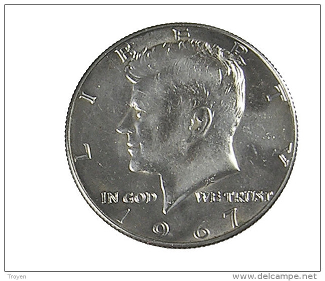 Half Dollar - Kennedy - USA - 1967  - Argent-Cuivre  - TB+  - - 1916-1947: Liberty Walking