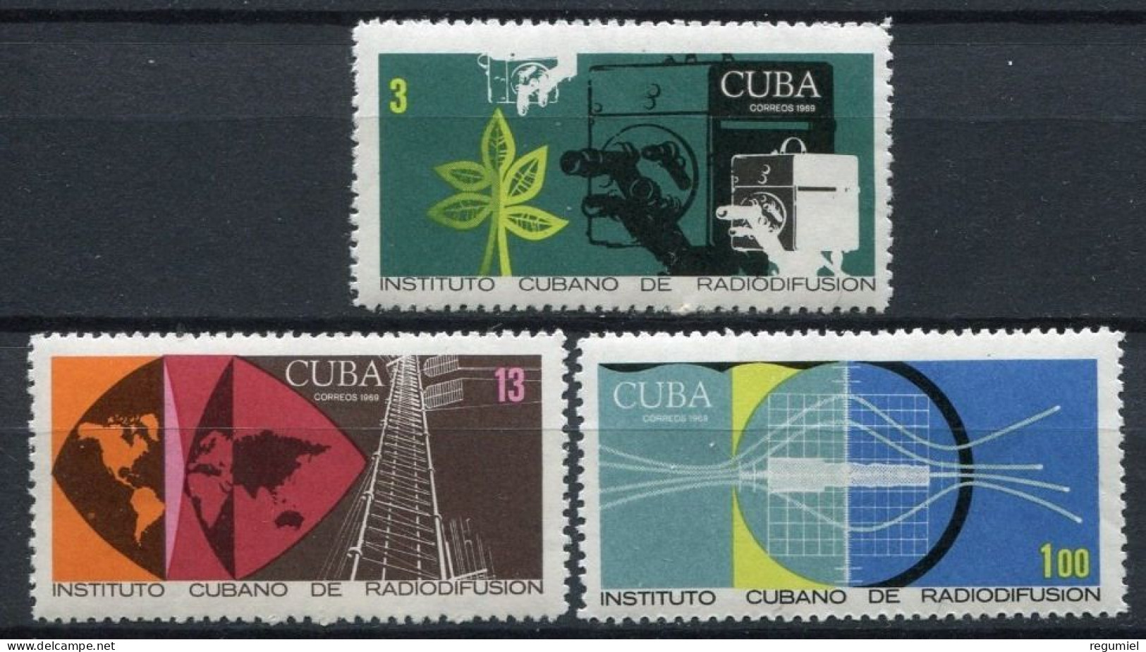 Cuba 1291/1293 ** MNH. 1969 - Neufs