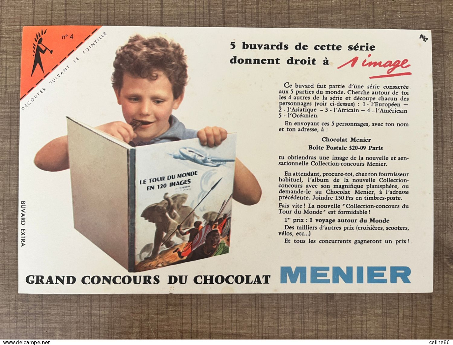 Grand Concours Du Chocolat MENIER N°4 - Kakao & Schokolade