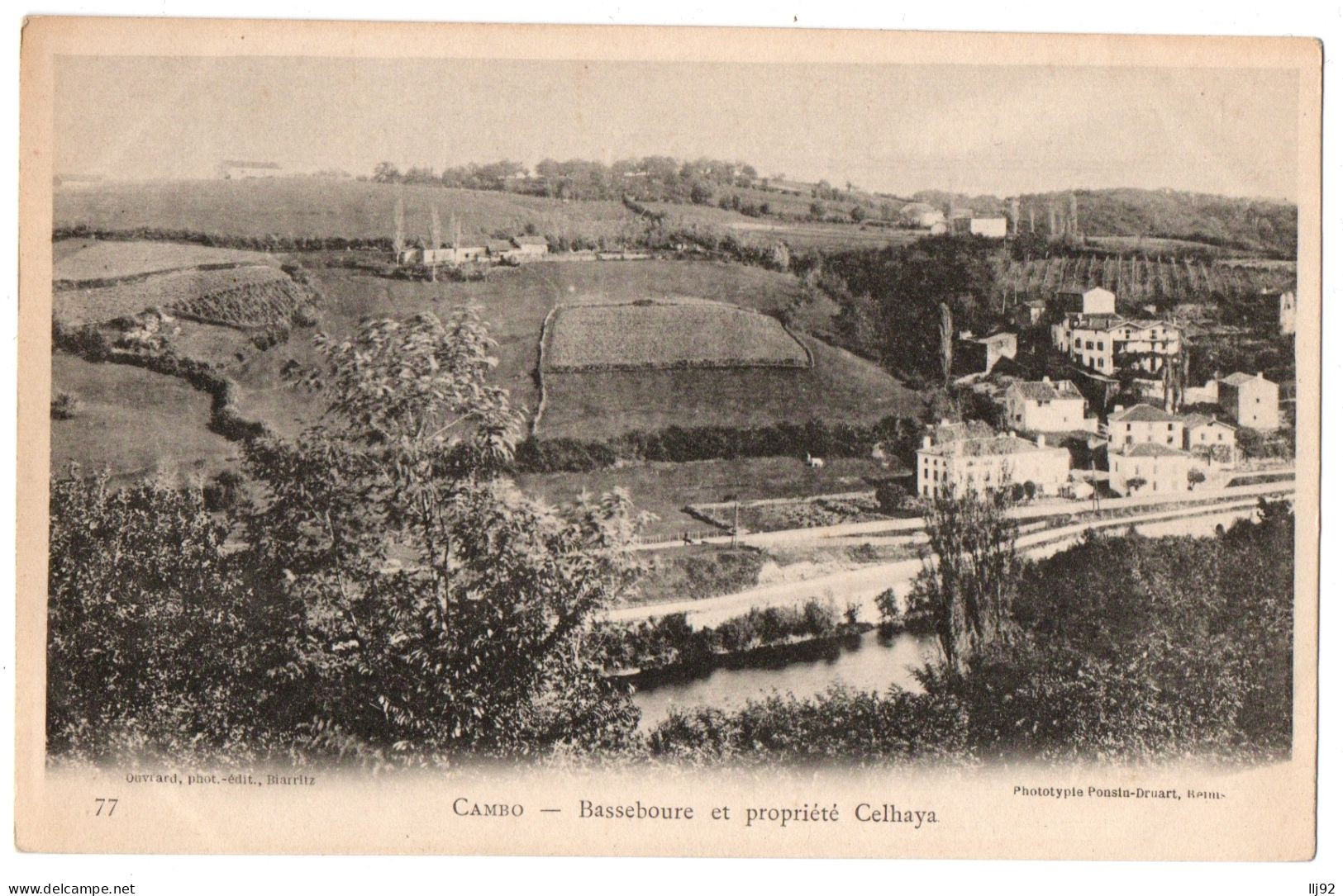 CPA 64 - CAMBO (Pyrénées Atl.) - 77. Basseboure Et Propriété Celhaya - Cambo-les-Bains