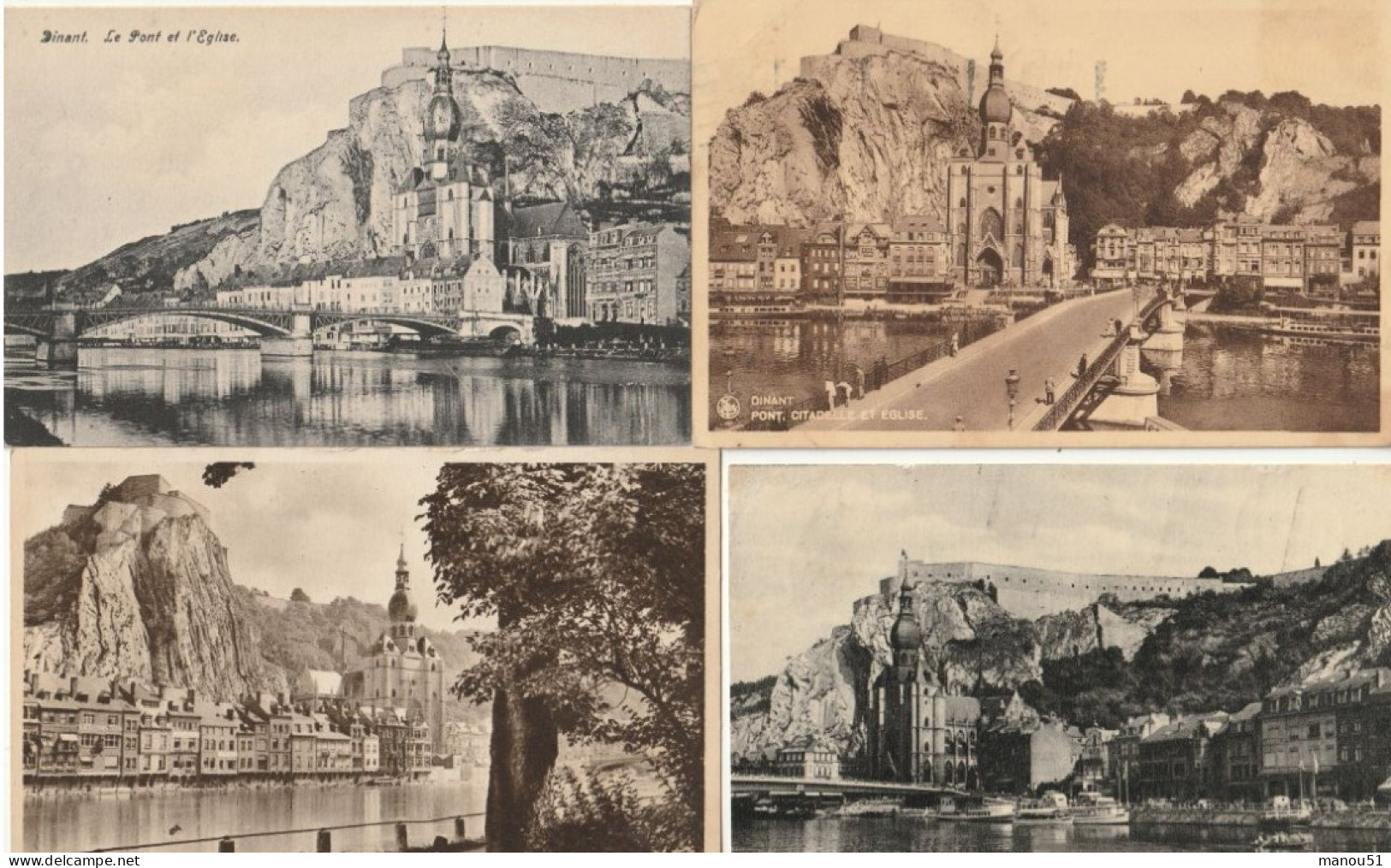 Belgique - DINANT - Lot De 12 CPA - Dinant